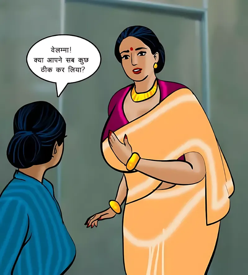 Velamma Hindi Episodes – वेलम्मा हिंदी - 68. Velamma Episode 68 Hindi – Train me chudai (ट्रेन में चुदाई) - Page 54
