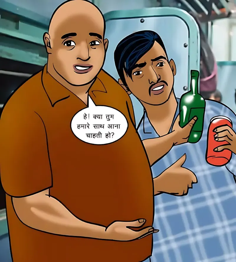 Velamma Hindi Episodes – वेलम्मा हिंदी - 68. Velamma Episode 68 Hindi – Train me chudai (ट्रेन में चुदाई) - Page 63