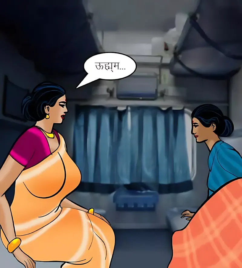 Velamma Hindi Episodes – वेलम्मा हिंदी - 68. Velamma Episode 68 Hindi – Train me chudai (ट्रेन में चुदाई) - Page 163