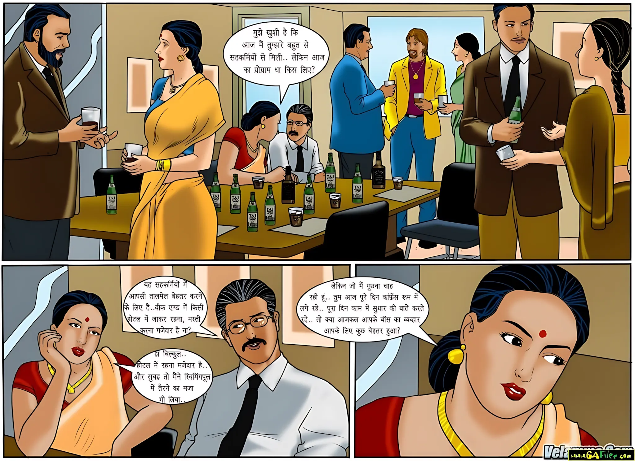 Velamma Hindi Episodes – वेलम्मा हिंदी - 46. Velamma Episode 46 Hindi – He’s the BOSS 🙂 (वह बॉस है) - Page 2