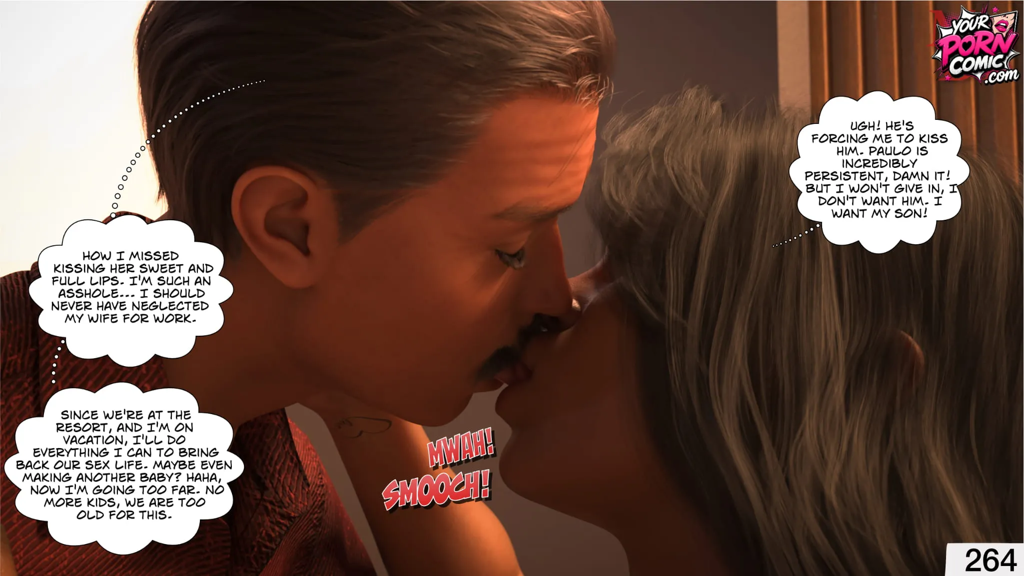 Forbidden Love [Magic Dragon 3D] - 3.2 . Forbidden Love - Chapter 3 Part 2 - Page 54