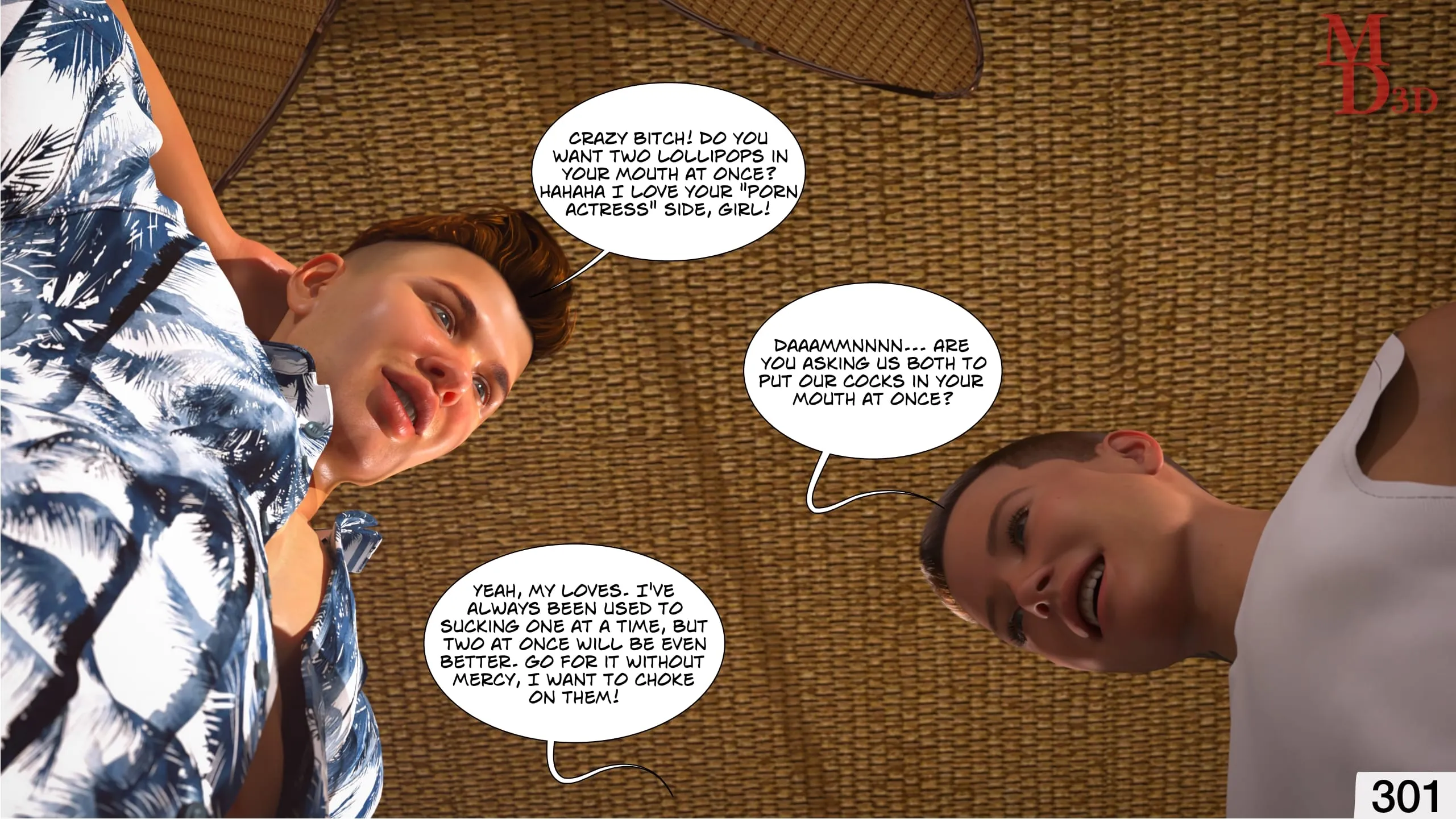 Forbidden Love [Magic Dragon 3D] - 3.2 . Forbidden Love - Chapter 3 Part 2 - Page 91