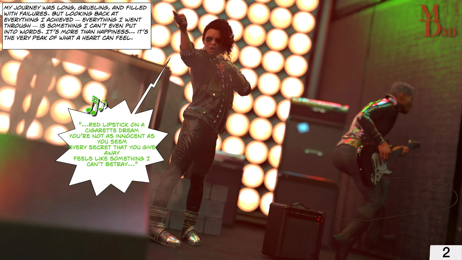 Forbidden Love [Magic Dragon 3D] - 4. Forbidden Love Bonus Chapter - A Secret Fan - Page 3