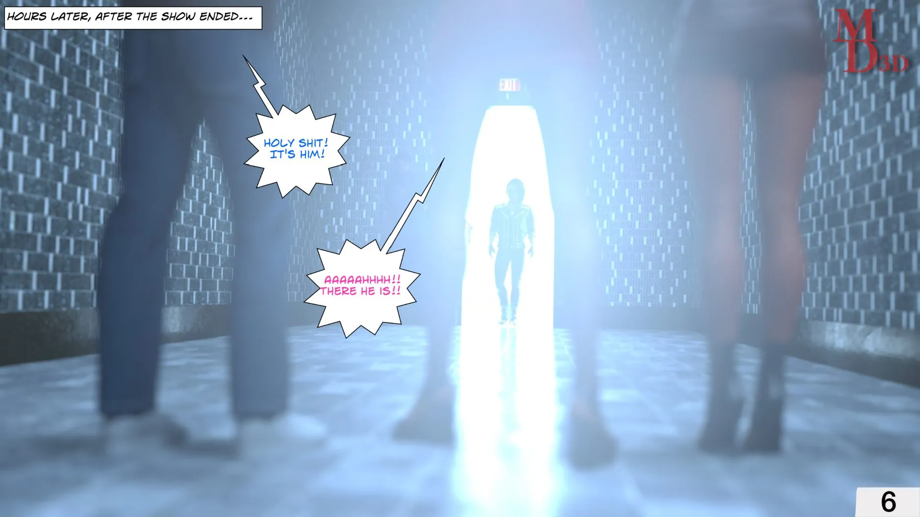 Forbidden Love [Magic Dragon 3D] - 4. Forbidden Love Bonus Chapter - A Secret Fan - Page 7