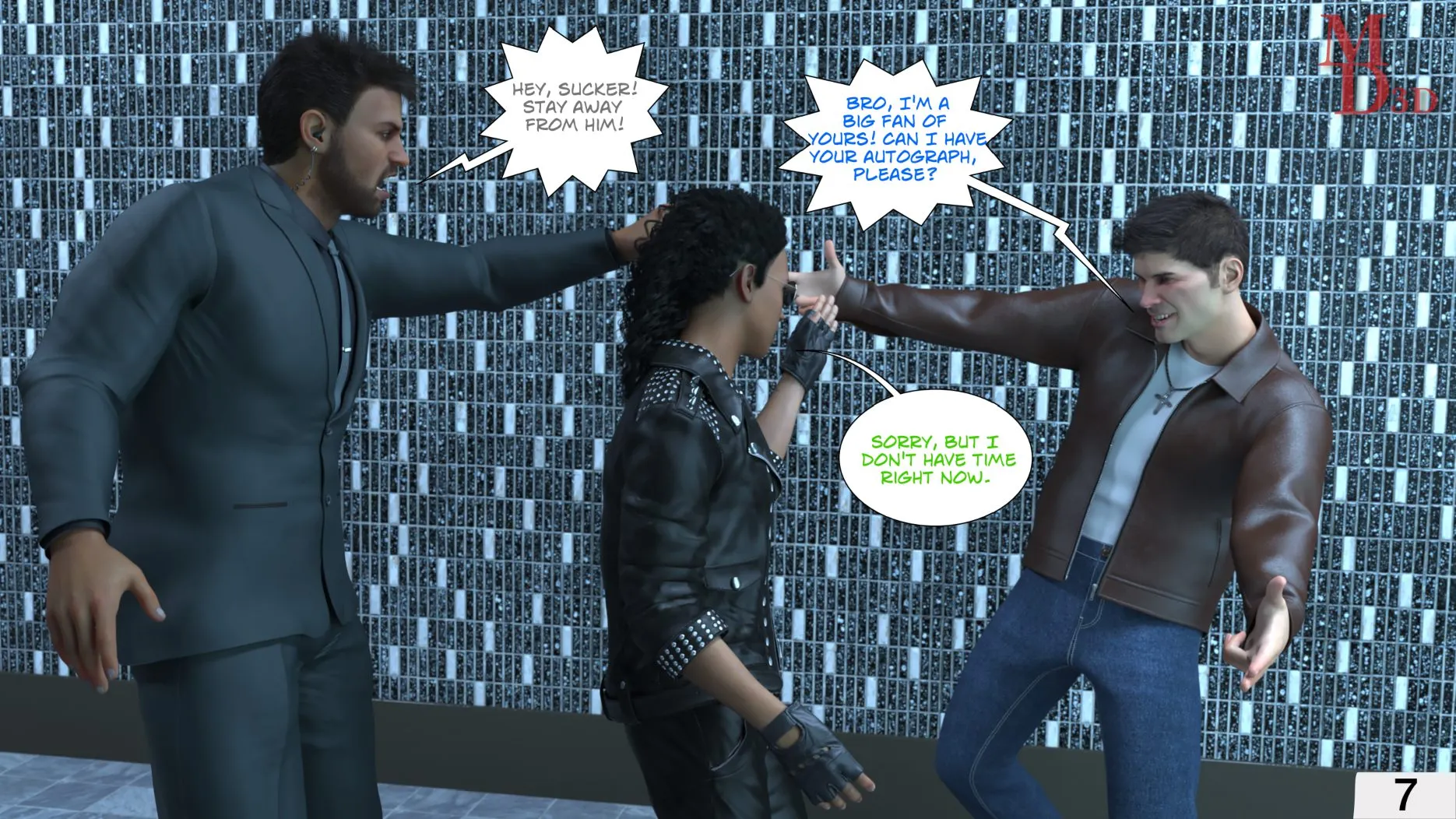 Forbidden Love [Magic Dragon 3D] - 4. Forbidden Love Bonus Chapter - A Secret Fan - Page 8