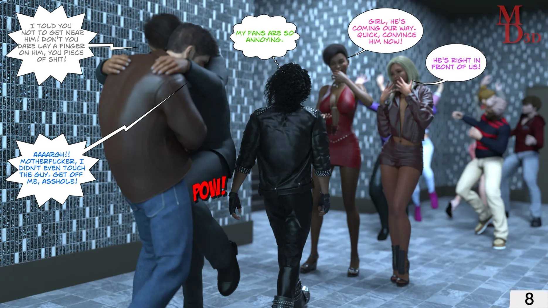 Forbidden Love [Magic Dragon 3D] - 4. Forbidden Love Bonus Chapter - A Secret Fan - Page 9