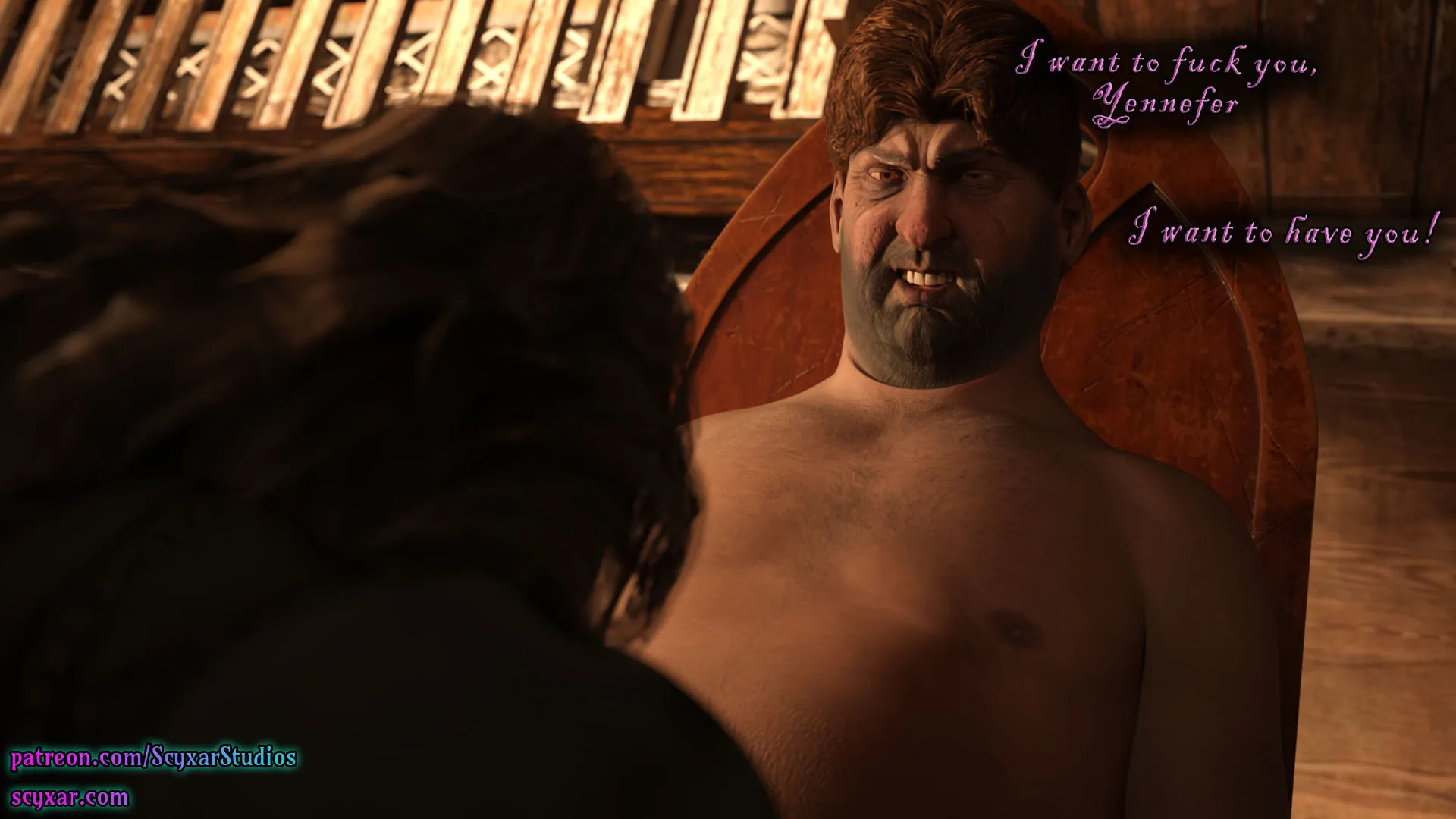 Geralt’s Transformation into Yennefer [Scyxar Studios] - 10 . Geralt’s Transformation into Yennefer - Chapter 10 - Page 11