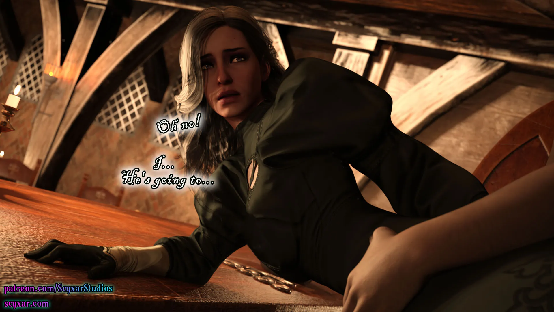 Geralt’s Transformation into Yennefer [Scyxar Studios] - 10 . Geralt’s Transformation into Yennefer - Chapter 10 - Page 13