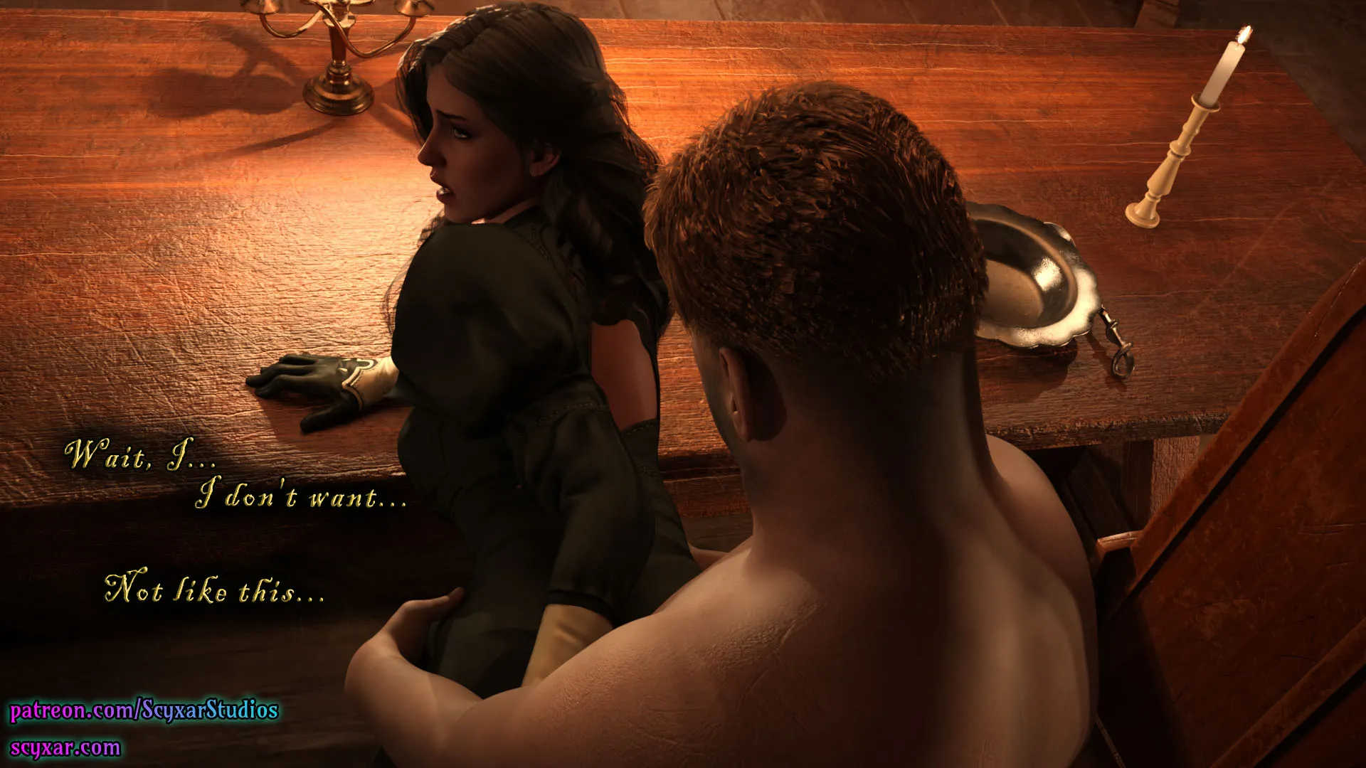 Geralt’s Transformation into Yennefer [Scyxar Studios] - 10 . Geralt’s Transformation into Yennefer - Chapter 10 - Page 16