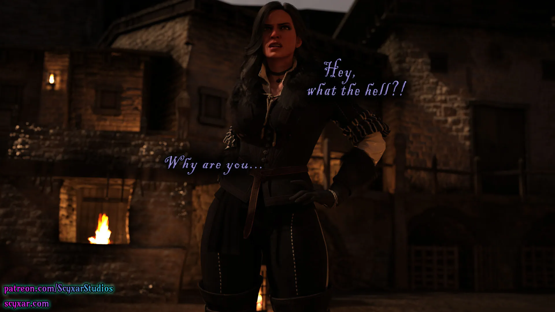 Geralt’s Transformation into Yennefer [Scyxar Studios] - 10 . Geralt’s Transformation into Yennefer - Chapter 10 - Page 41