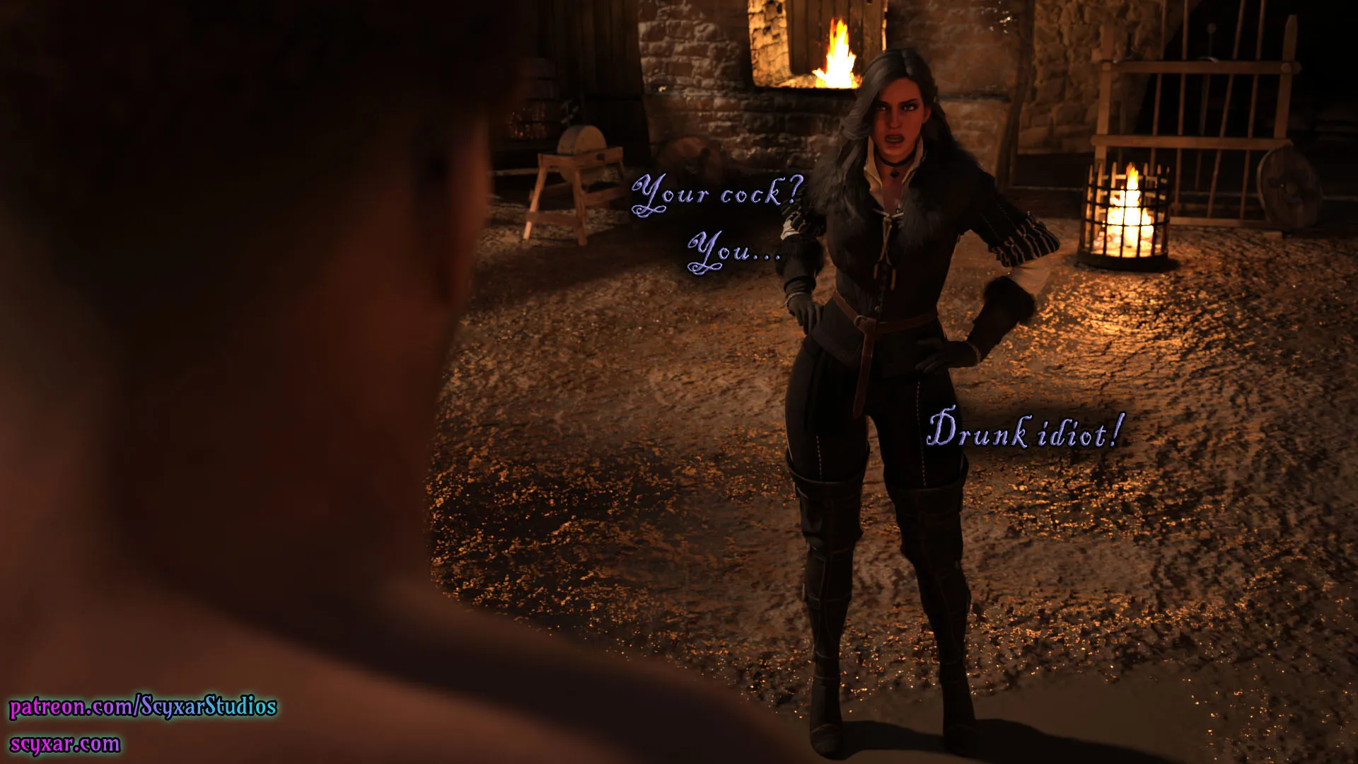 Geralt’s Transformation into Yennefer [Scyxar Studios] - 10 . Geralt’s Transformation into Yennefer - Chapter 10 - Page 44