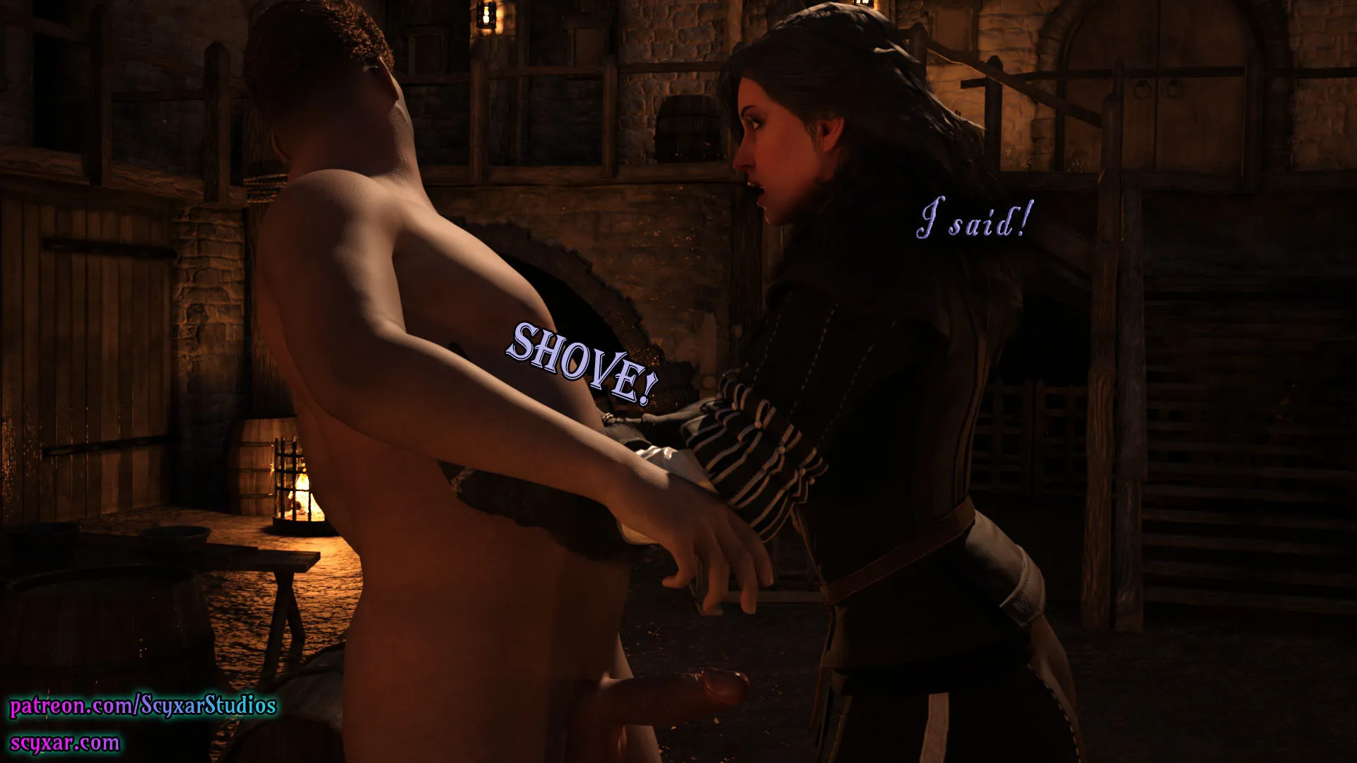 Geralt’s Transformation into Yennefer [Scyxar Studios] - 10 . Geralt’s Transformation into Yennefer - Chapter 10 - Page 46