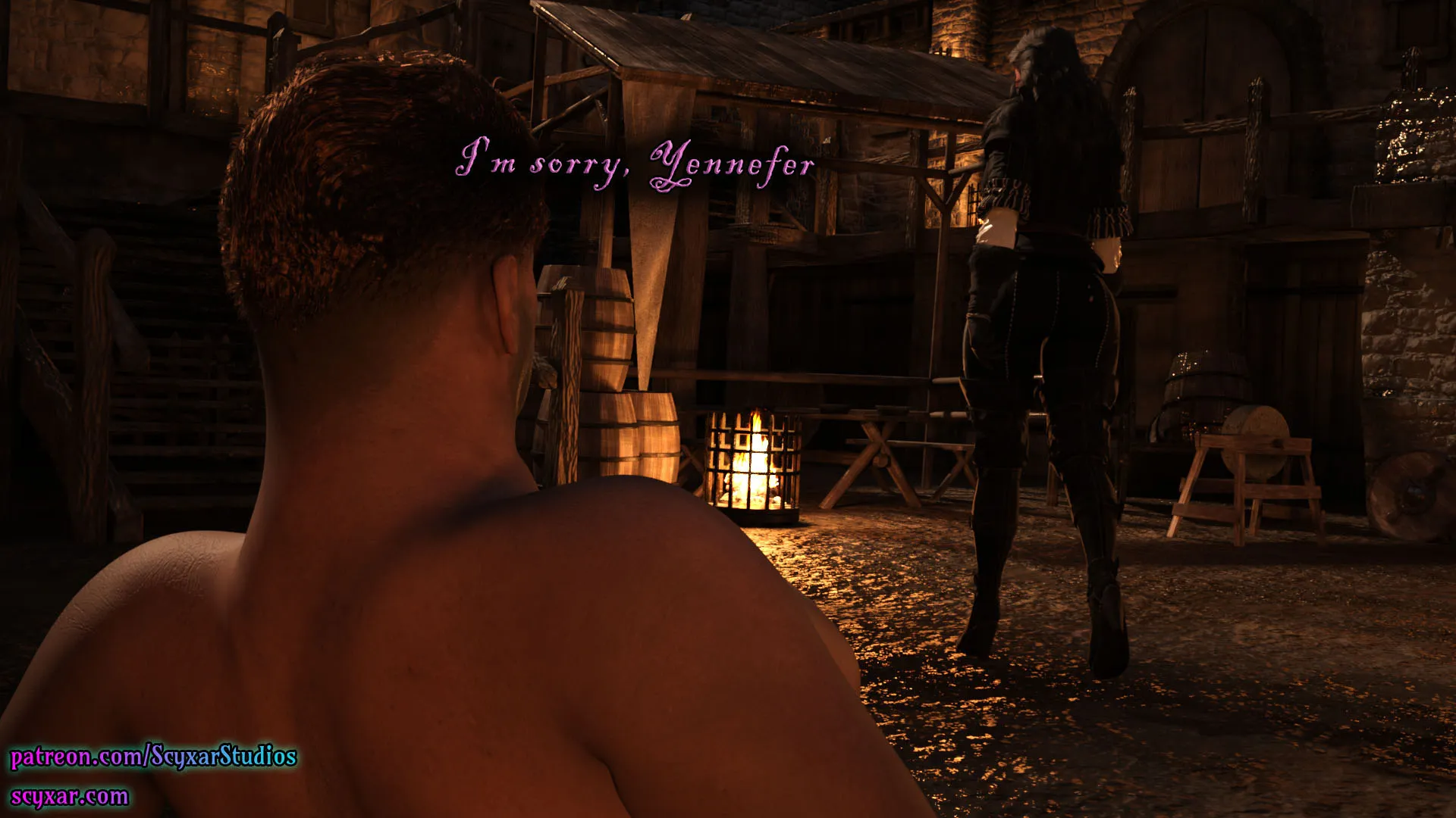 Geralt’s Transformation into Yennefer [Scyxar Studios] - 10 . Geralt’s Transformation into Yennefer - Chapter 10 - Page 52