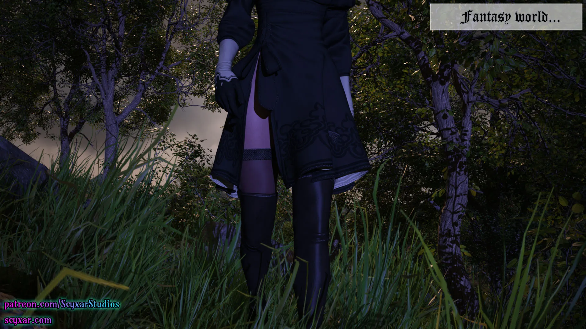Geralt’s Transformation into Yennefer [Scyxar Studios] - 10 . Geralt’s Transformation into Yennefer - Chapter 10 - Page 54
