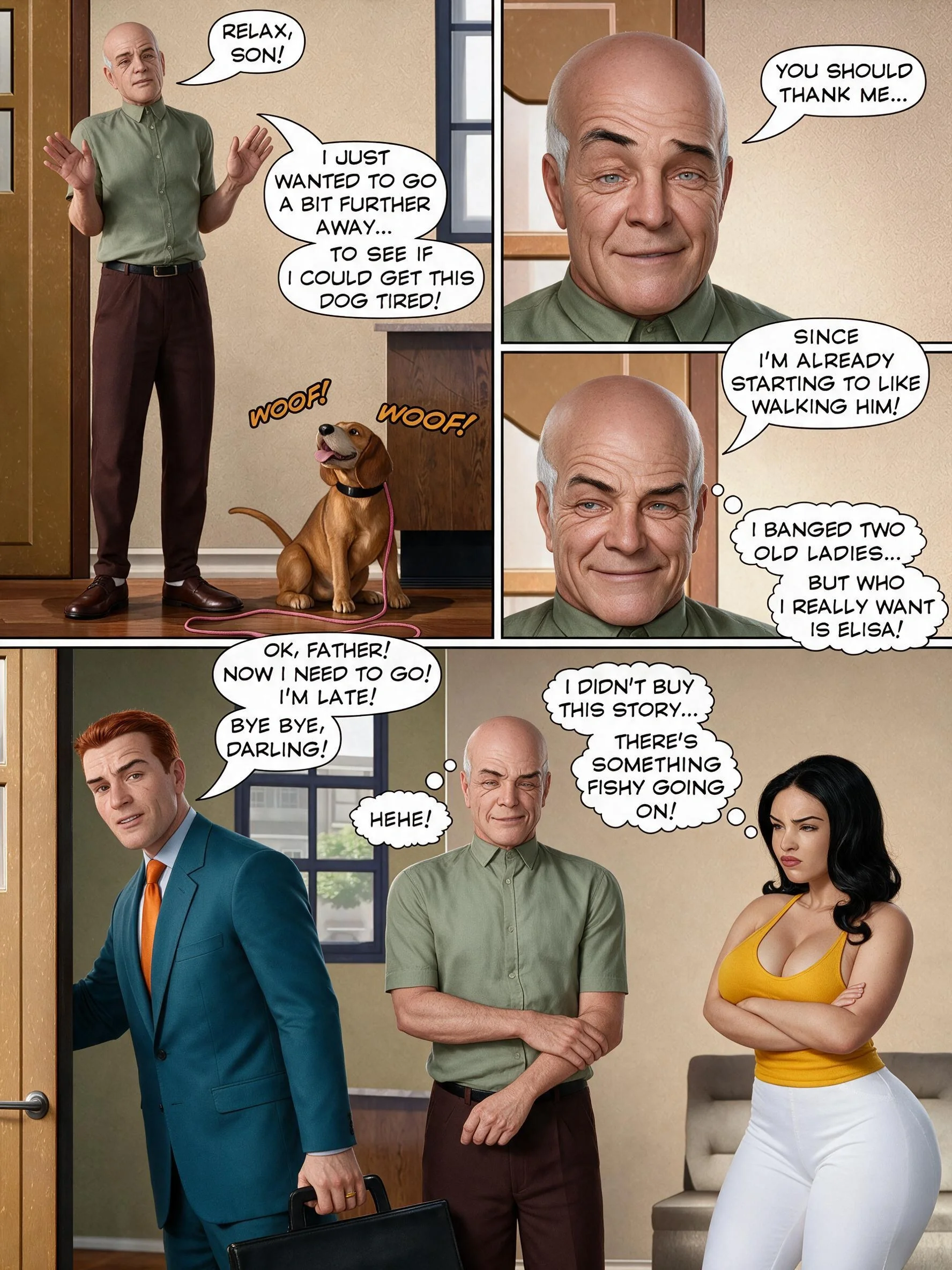 The Pervert Father in Law (AI Remastered) - 4. The pervert father in law - Part 4 ( AI Gen ) - Page 2