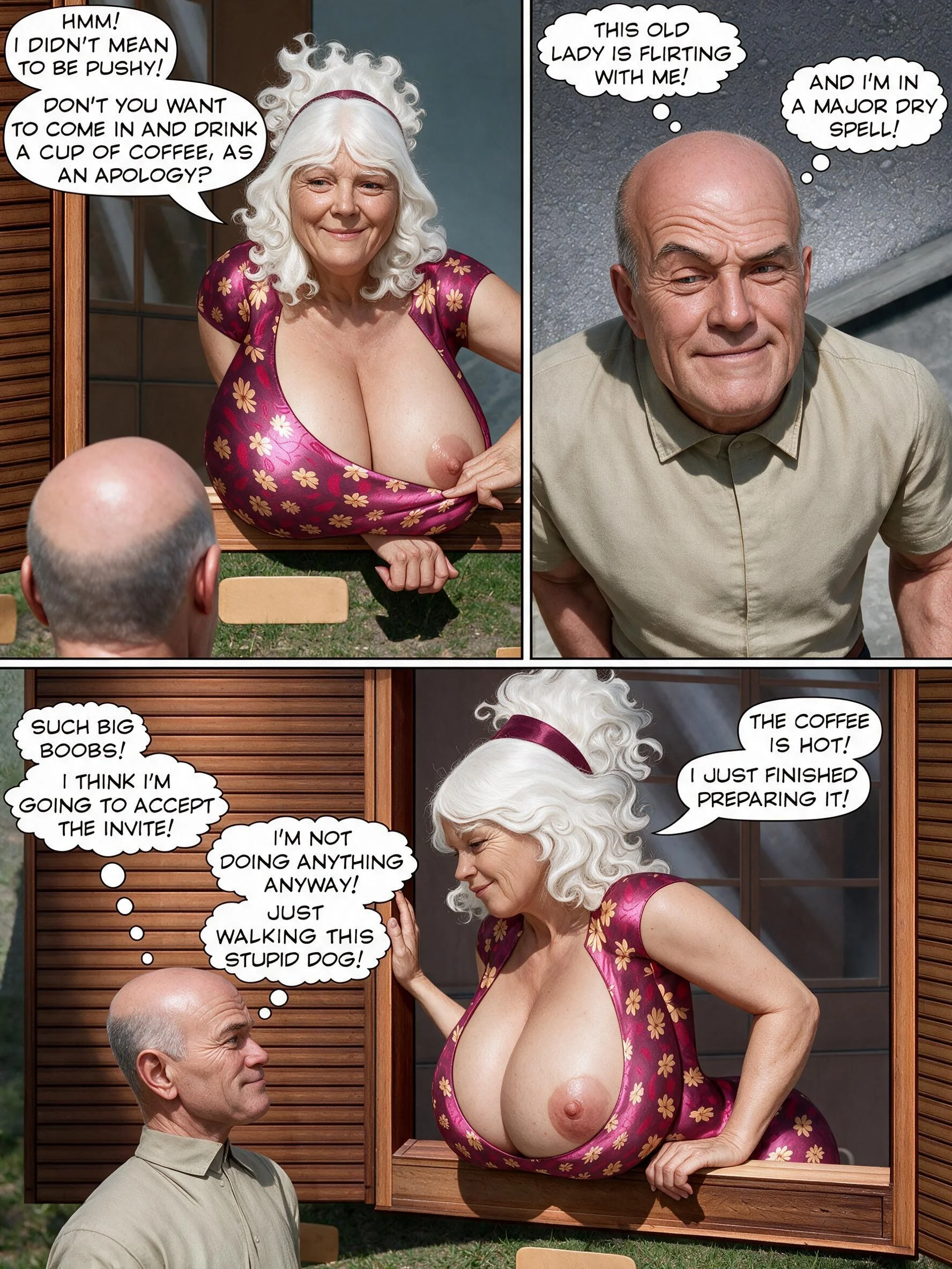 The Pervert Father in Law (AI Remastered) - 3. The pervert father in law - Part 3 ( AI Gen ) - Page 21