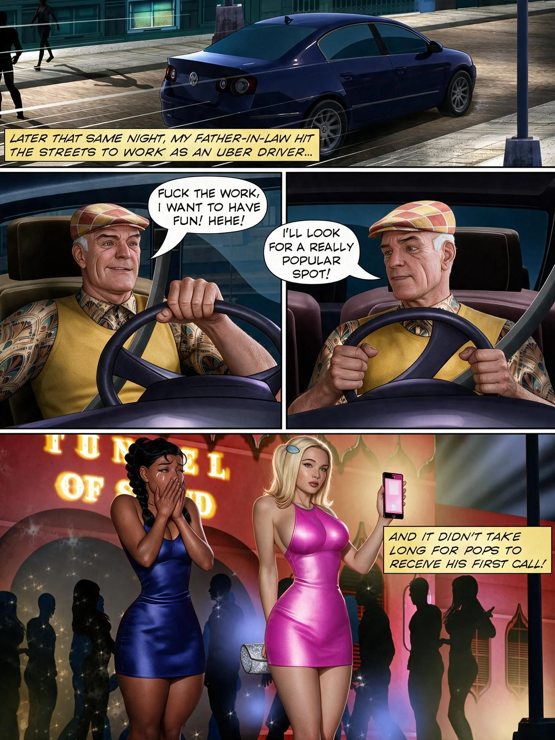 The Pervert Father in Law (AI Remastered) - 2. The pervert father in law - Part 2 ( AI Gen ) - Page 4