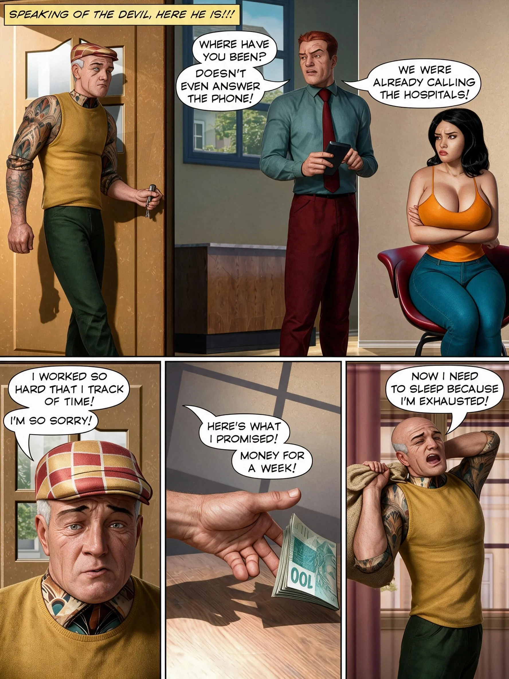 The Pervert Father in Law (AI Remastered) - 2. The pervert father in law - Part 2 ( AI Gen ) - Page 17
