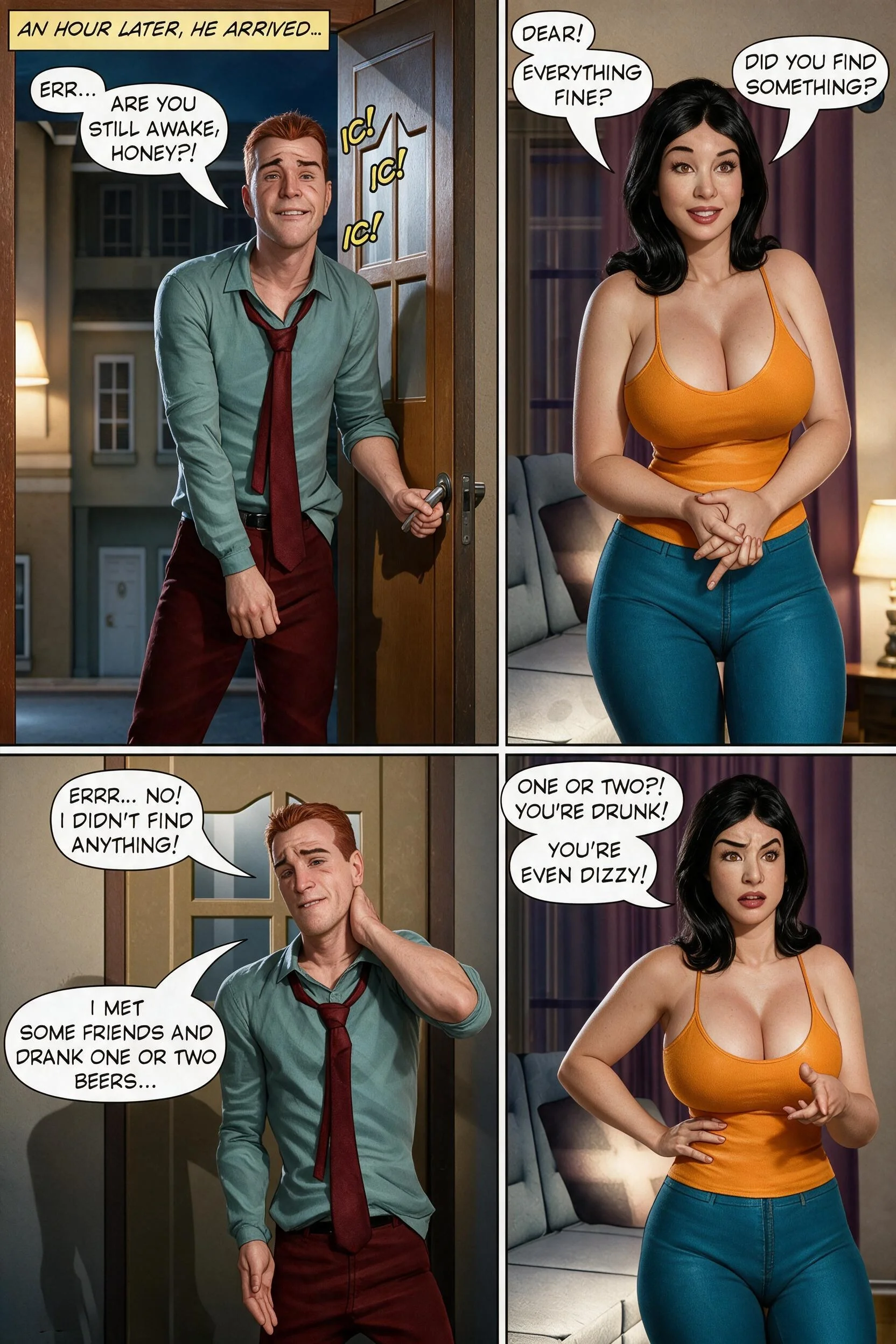 The Pervert Father in Law (AI Remastered) - 2. The pervert father in law - Part 2 ( AI Gen ) - Page 19
