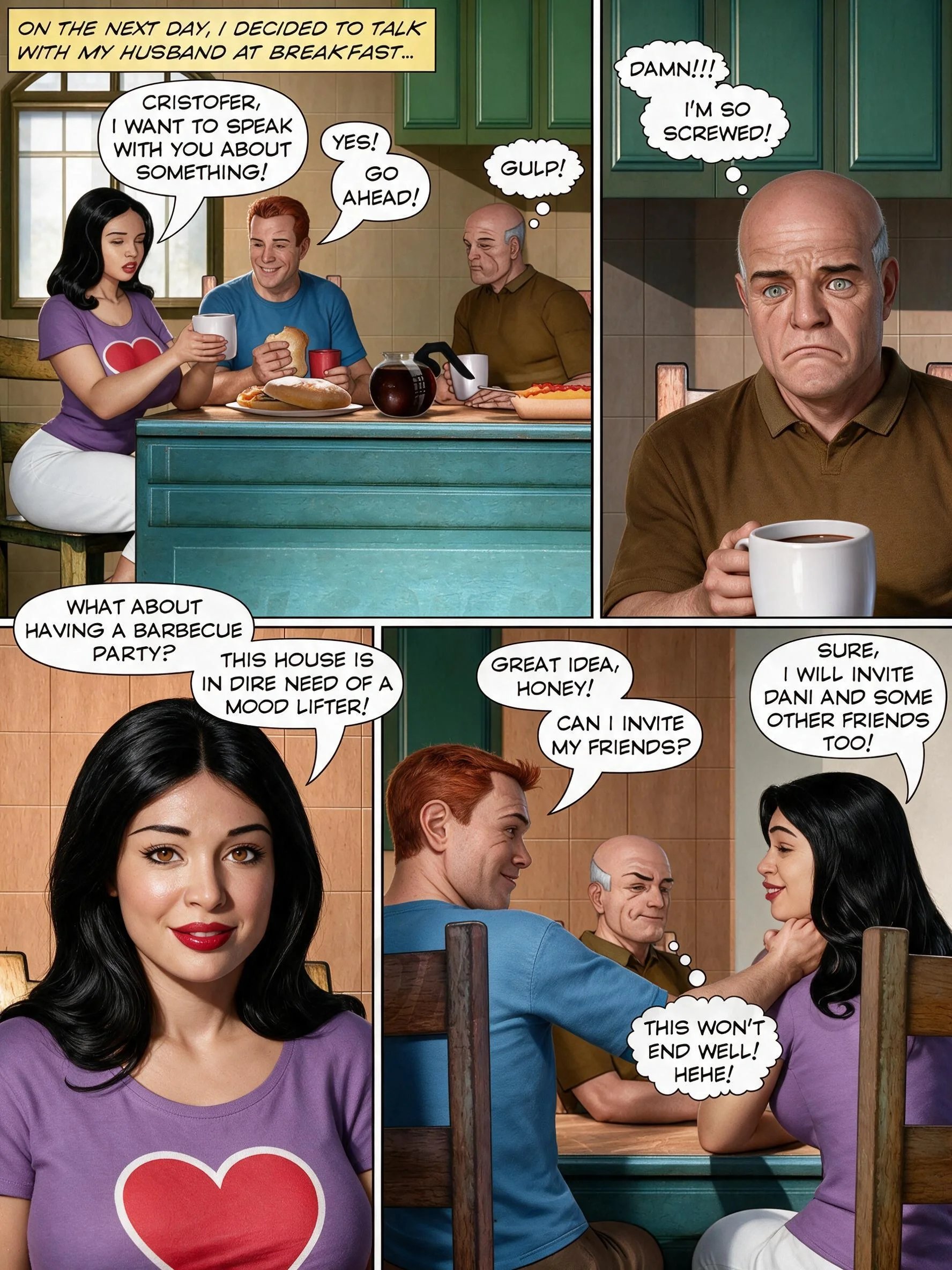 The Pervert Father in Law (AI Remastered) - 2. The pervert father in law - Part 2 ( AI Gen ) - Page 29