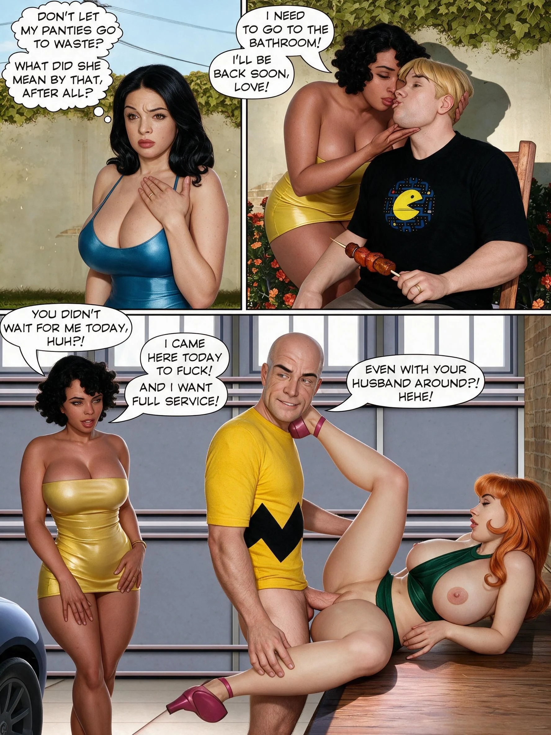 The Pervert Father in Law (AI Remastered) - 2. The pervert father in law - Part 2 ( AI Gen ) - Page 35