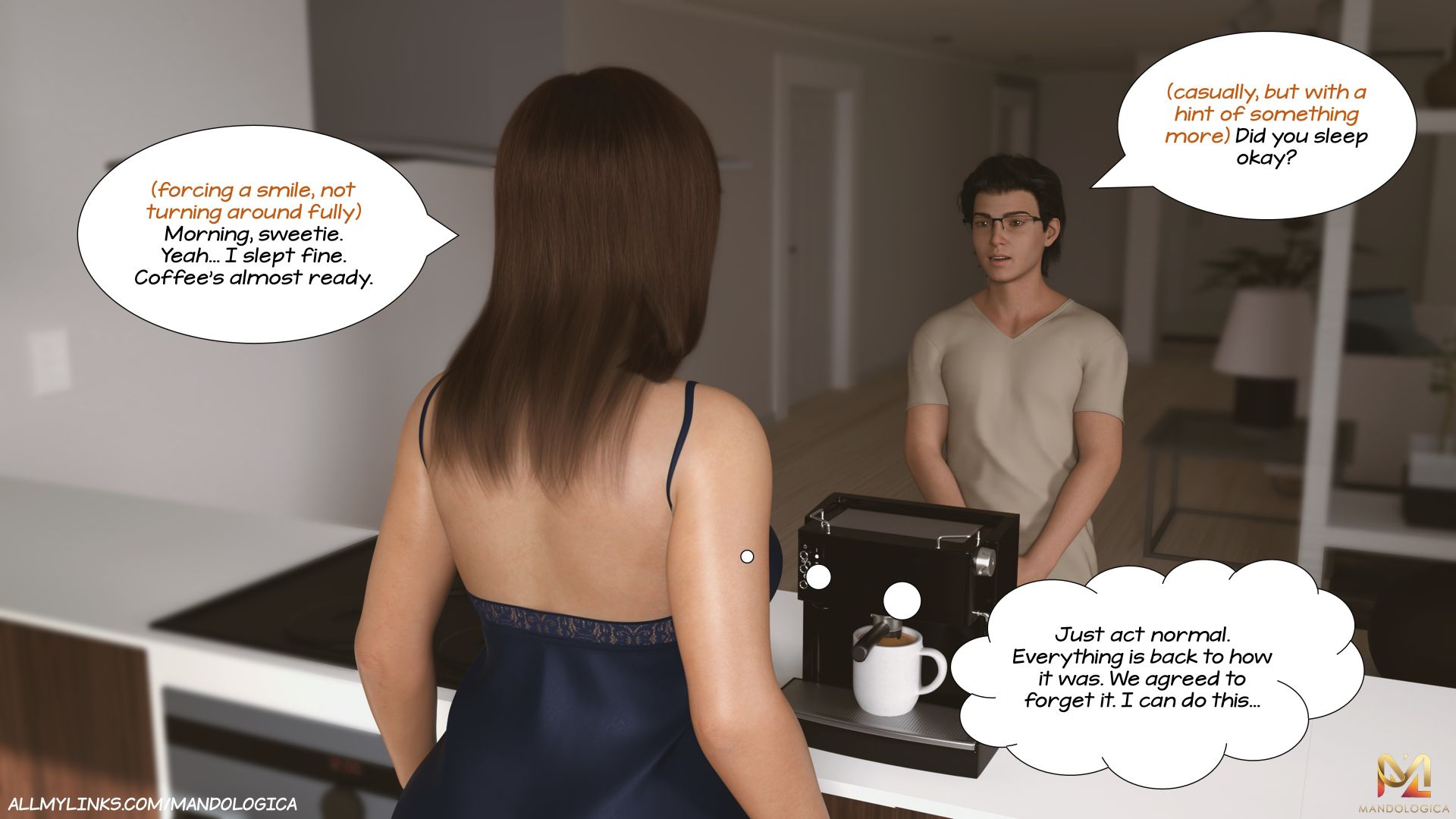 Show Me Prove Yourself [MandoLogica] - 2. Show Me Prove Yourself - Chapter 2 - Page 3