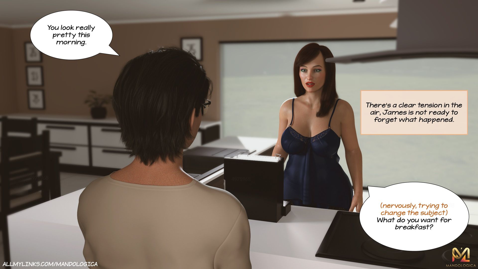 Show Me Prove Yourself [MandoLogica] - 2. Show Me Prove Yourself - Chapter 2 - Page 4