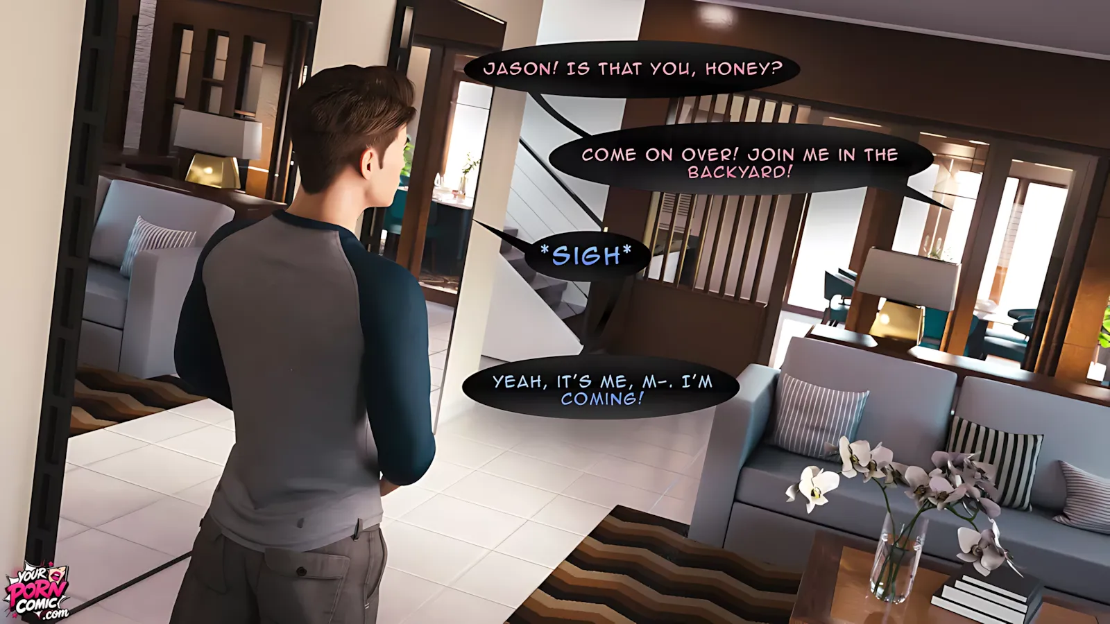 MILF in Heat [Fireglow3D] - 2 . MILF in Heat - Chapter 2 - Page 2