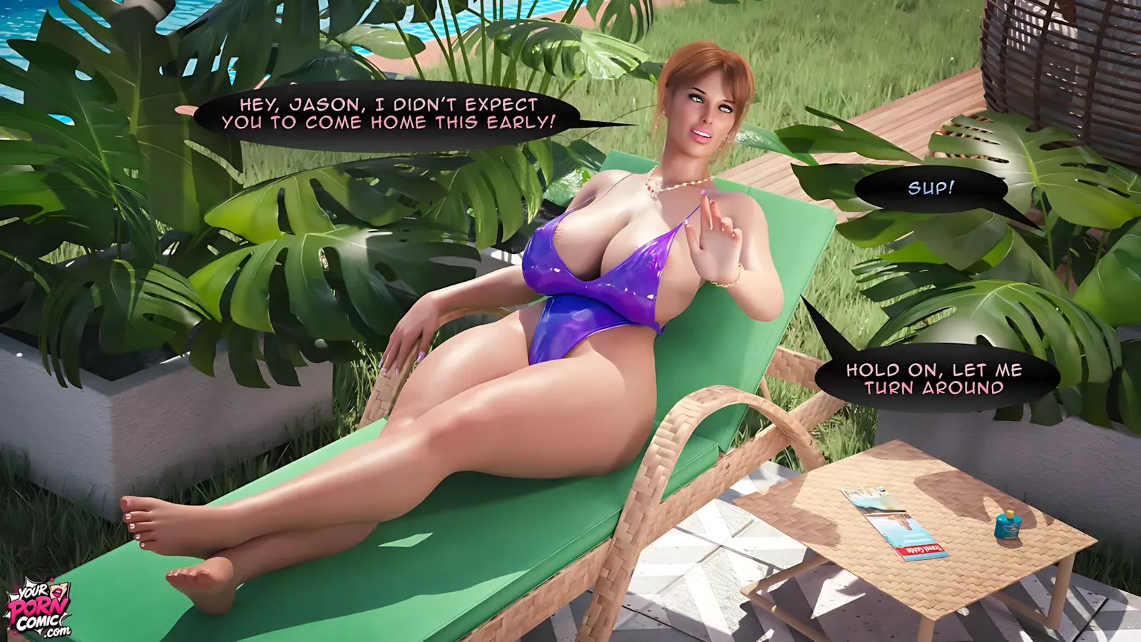 MILF in Heat [Fireglow3D] - 2 . MILF in Heat - Chapter 2 - Page 5