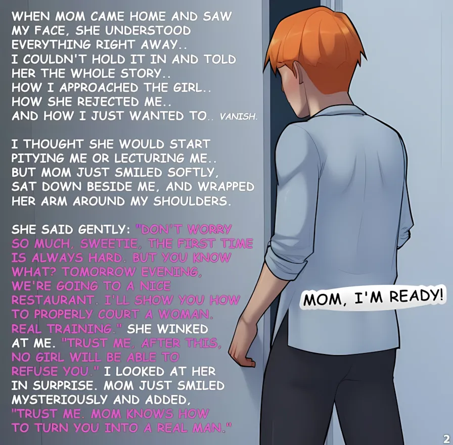 Mom`s Lesson [Lookizade] - Mom`s Lesson- Mom-Son Incest - Page 3