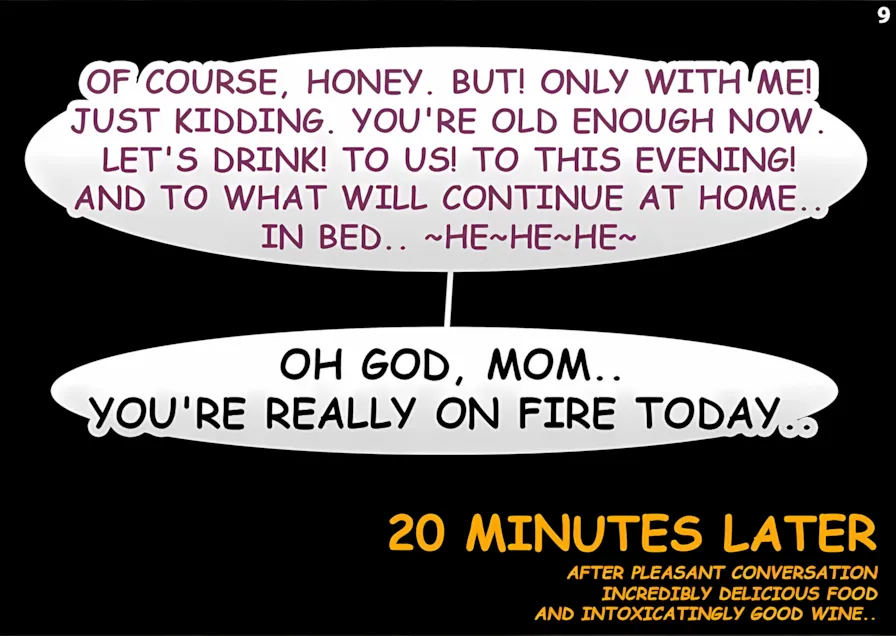 Mom`s Lesson [Lookizade] - Mom`s Lesson- Mom-Son Incest - Page 10