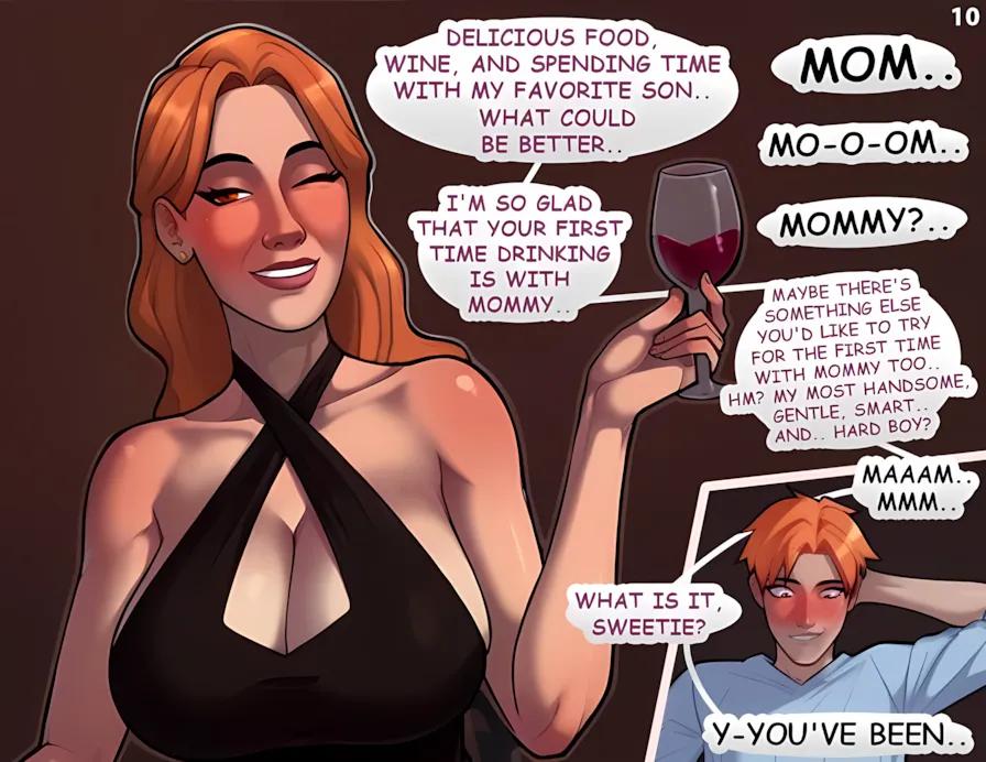 Mom`s Lesson [Lookizade] - Mom`s Lesson- Mom-Son Incest - Page 11