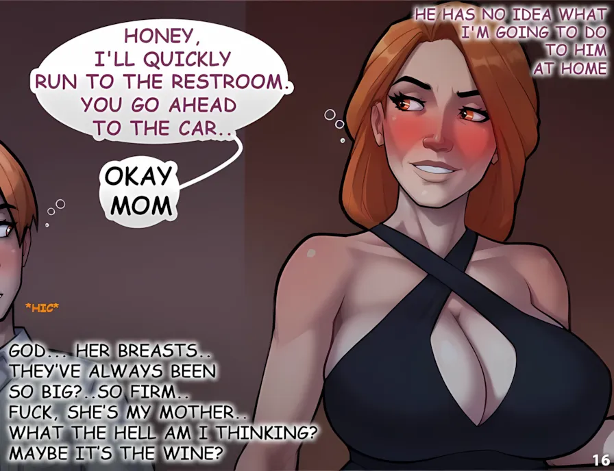 Mom`s Lesson [Lookizade] - Mom`s Lesson- Mom-Son Incest - Page 17