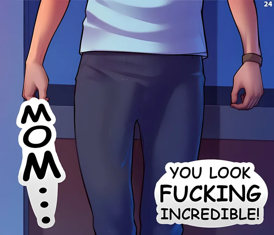 Mom`s Lesson [Lookizade] - Mom`s Lesson- Mom-Son Incest - Page 25