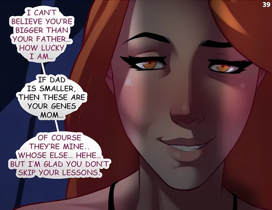 Mom`s Lesson [Lookizade] - Mom`s Lesson- Mom-Son Incest - Page 40