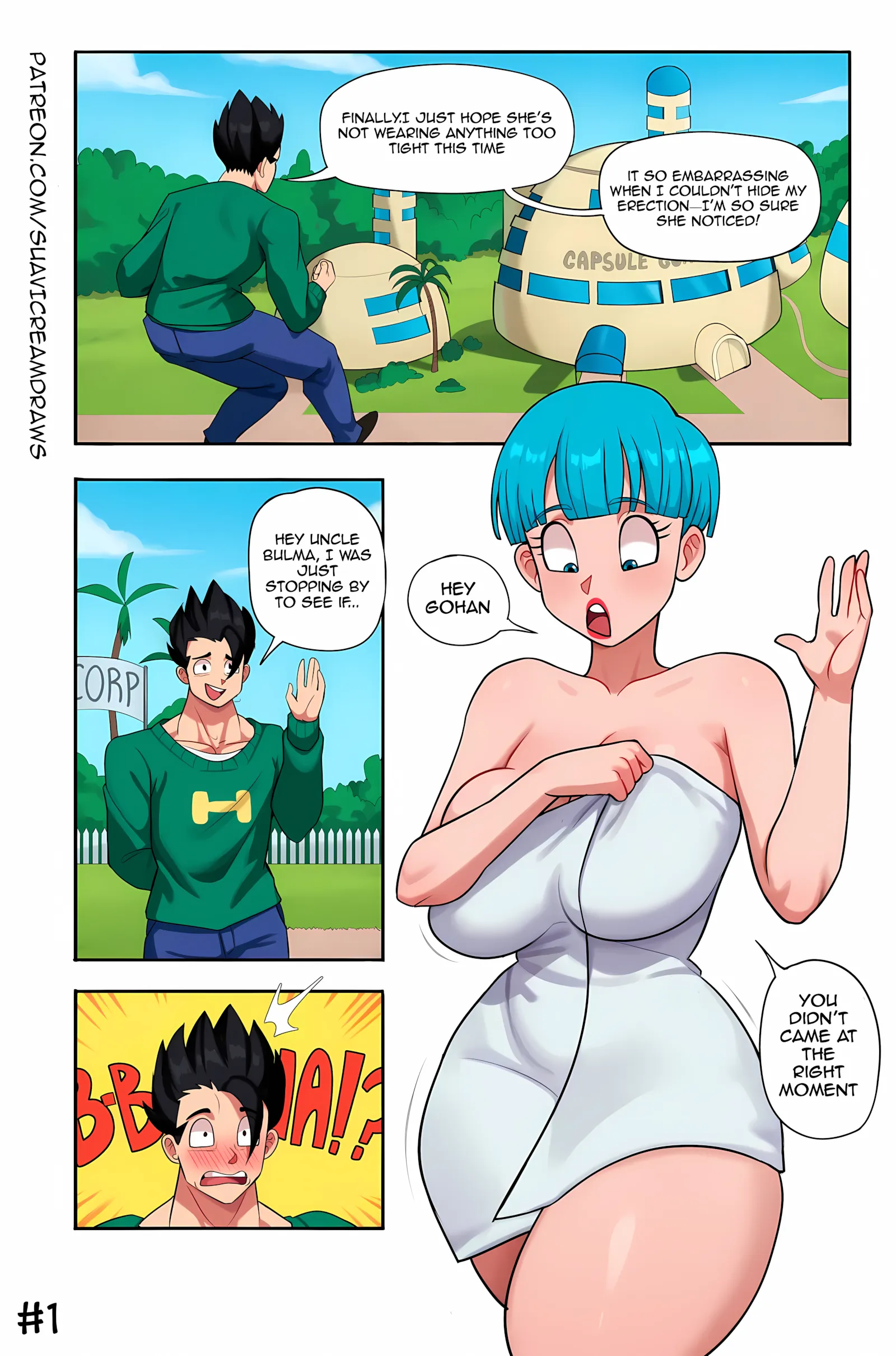 Milf Truck 5 – Chichi & Gohan [MoomooDairy] - 3. Dragon Ball Cock Training [Suavi-Cream] - Page 2