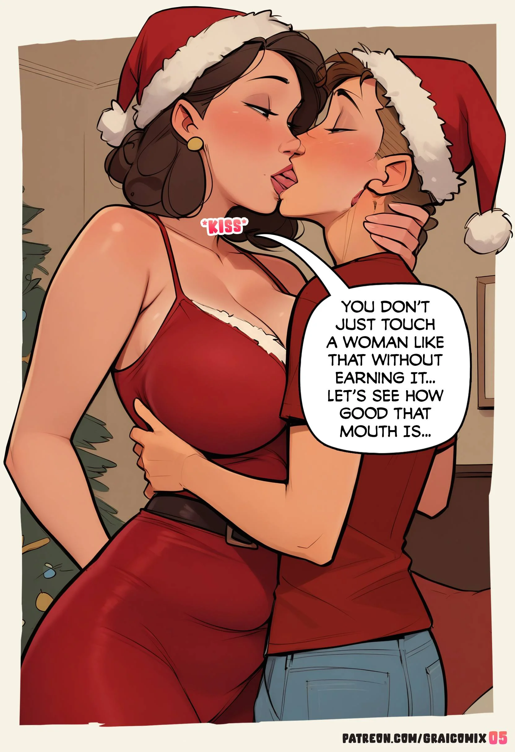Meet Me Under the Christmas Tree [GRAI COMIX] - Meet Me Under the Christmas Tree - Naughty Day - Page 8