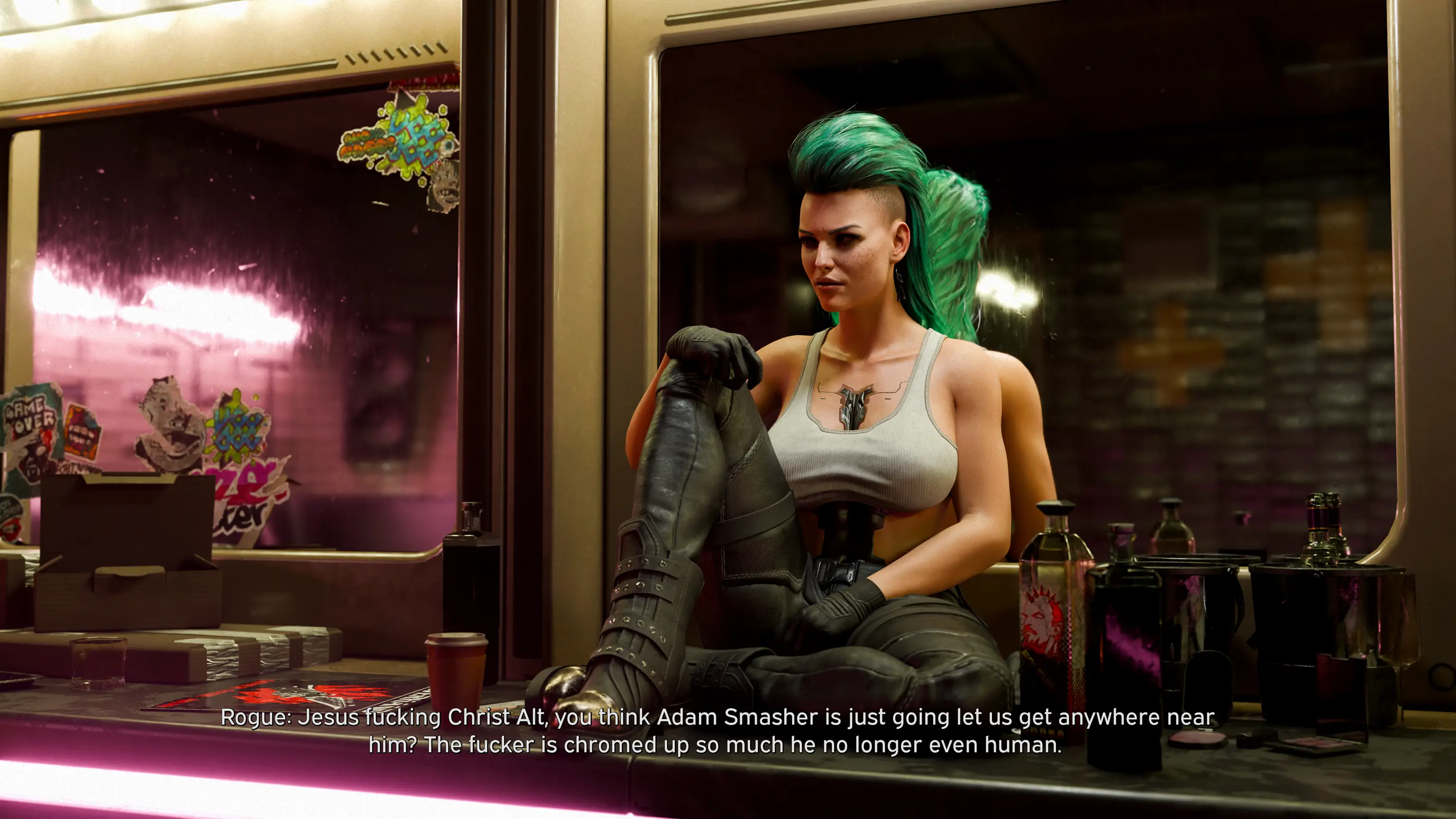 CyberLUST (Cyberpunk) - 2 . Like a Supreme - Chapter 2 - Page 3