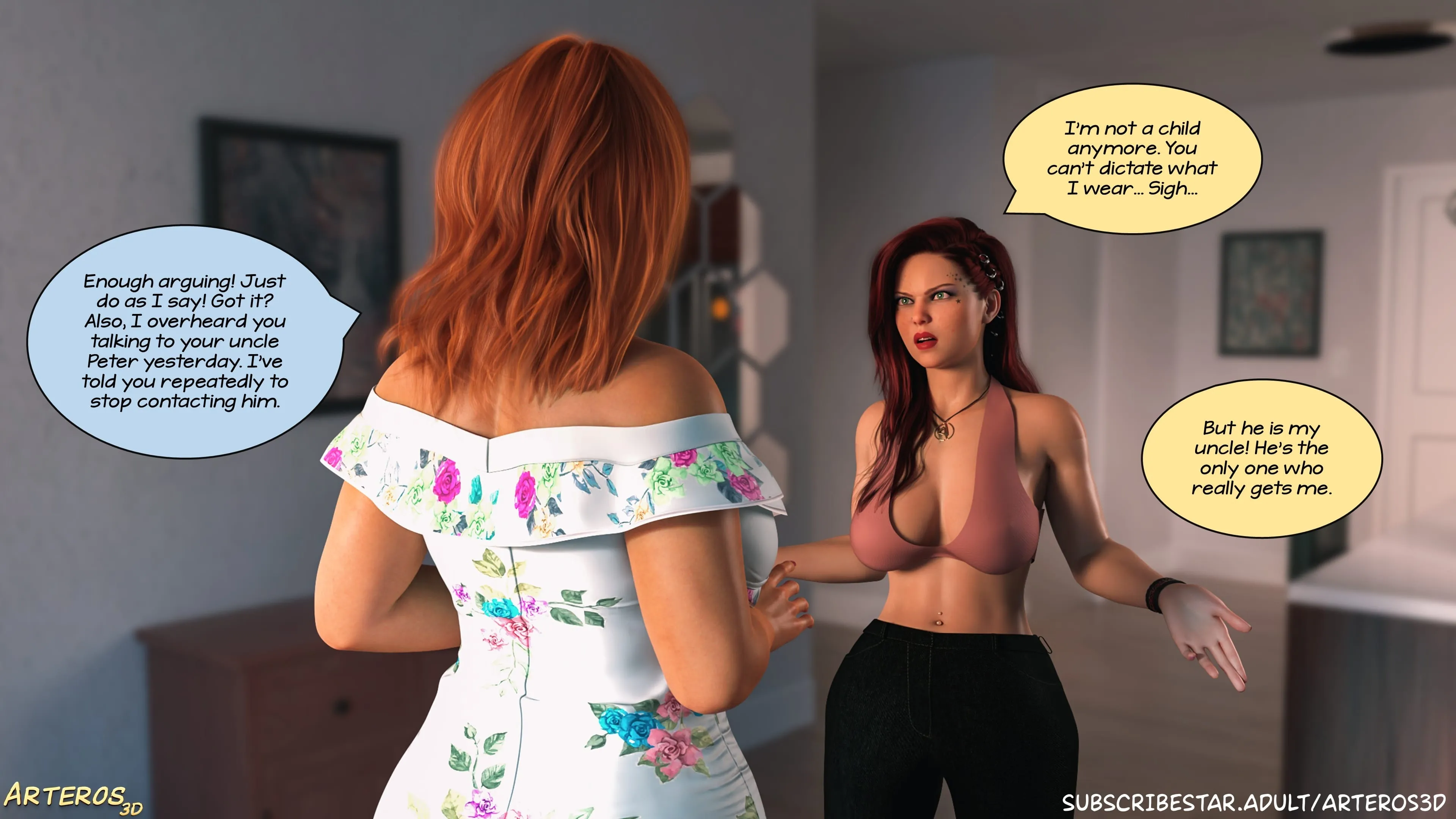 Unstoppable Lust [Arteros3D] - 1 . Unstoppable Lust - Chapter 1 - Page 5