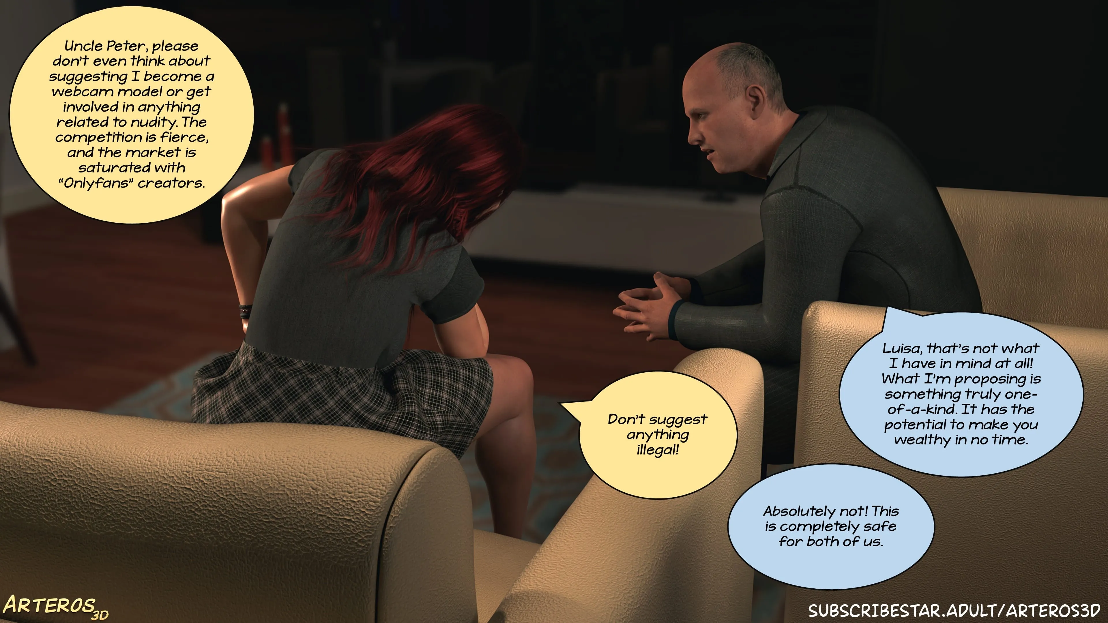 Unstoppable Lust [Arteros3D] - 1 . Unstoppable Lust - Chapter 1 - Page 12