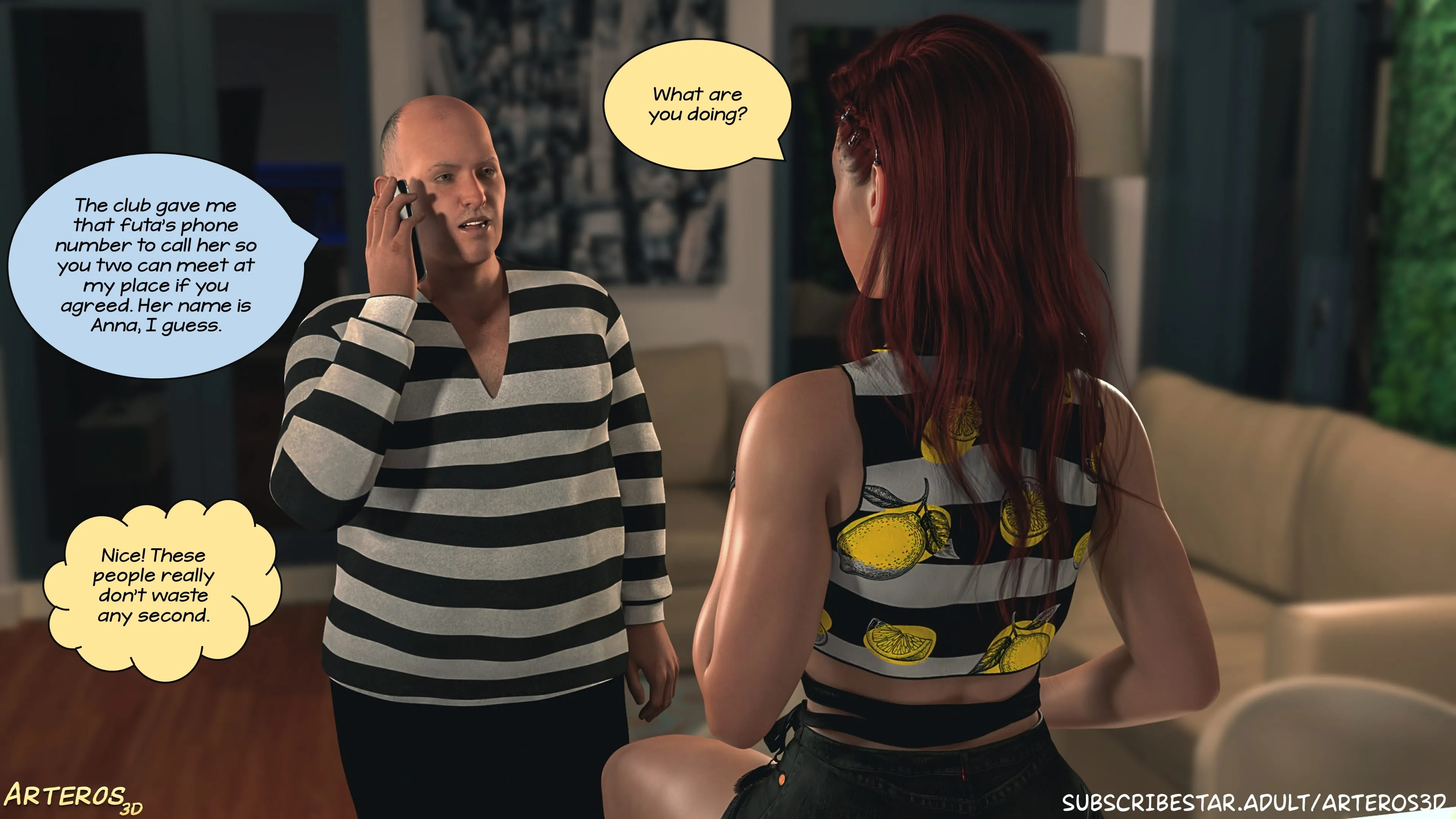 Unstoppable Lust [Arteros3D] - 1 . Unstoppable Lust - Chapter 1 - Page 101