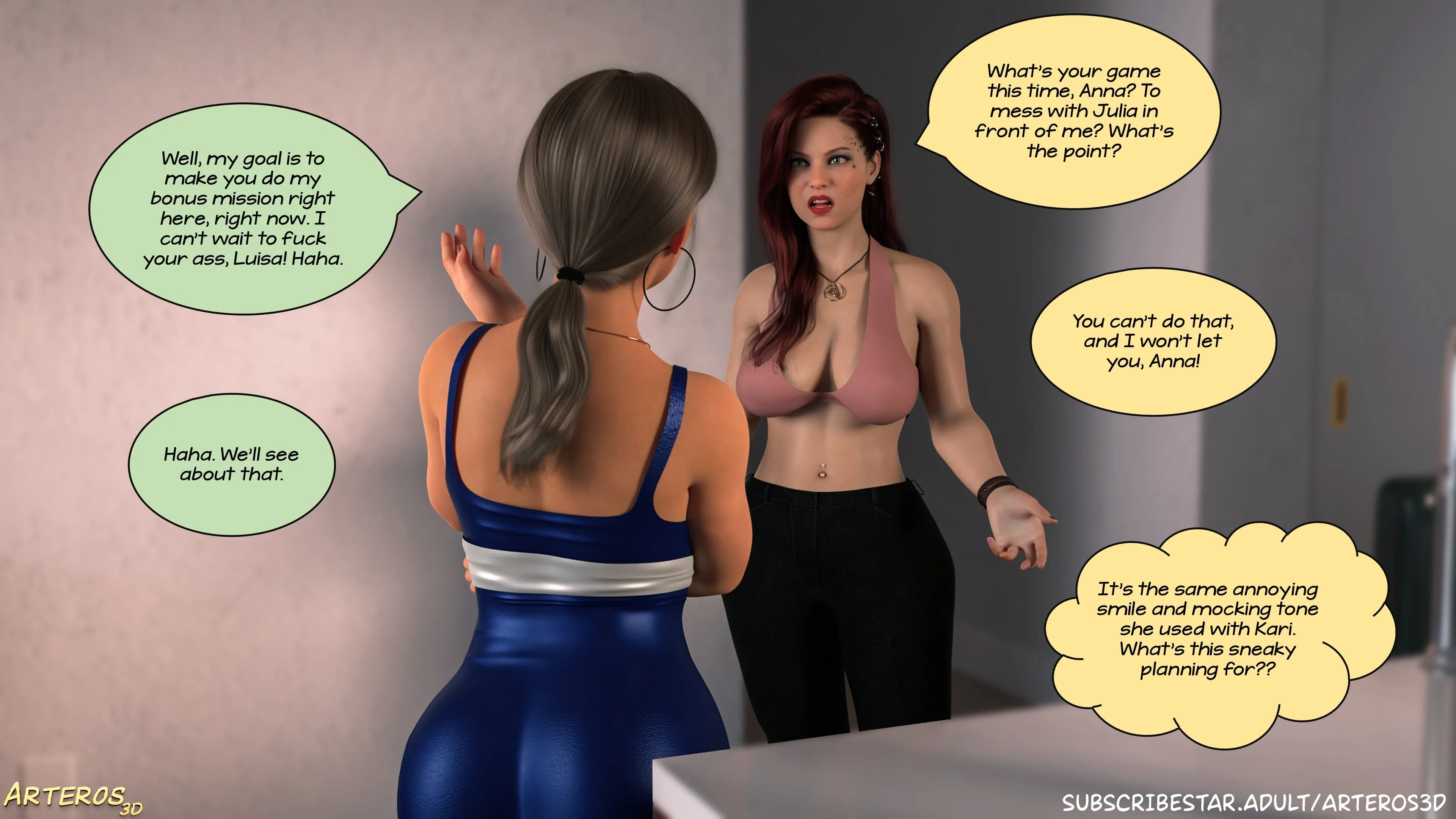 Unstoppable Lust [Arteros3D] - 1 . Unstoppable Lust - Chapter 1 - Page 179