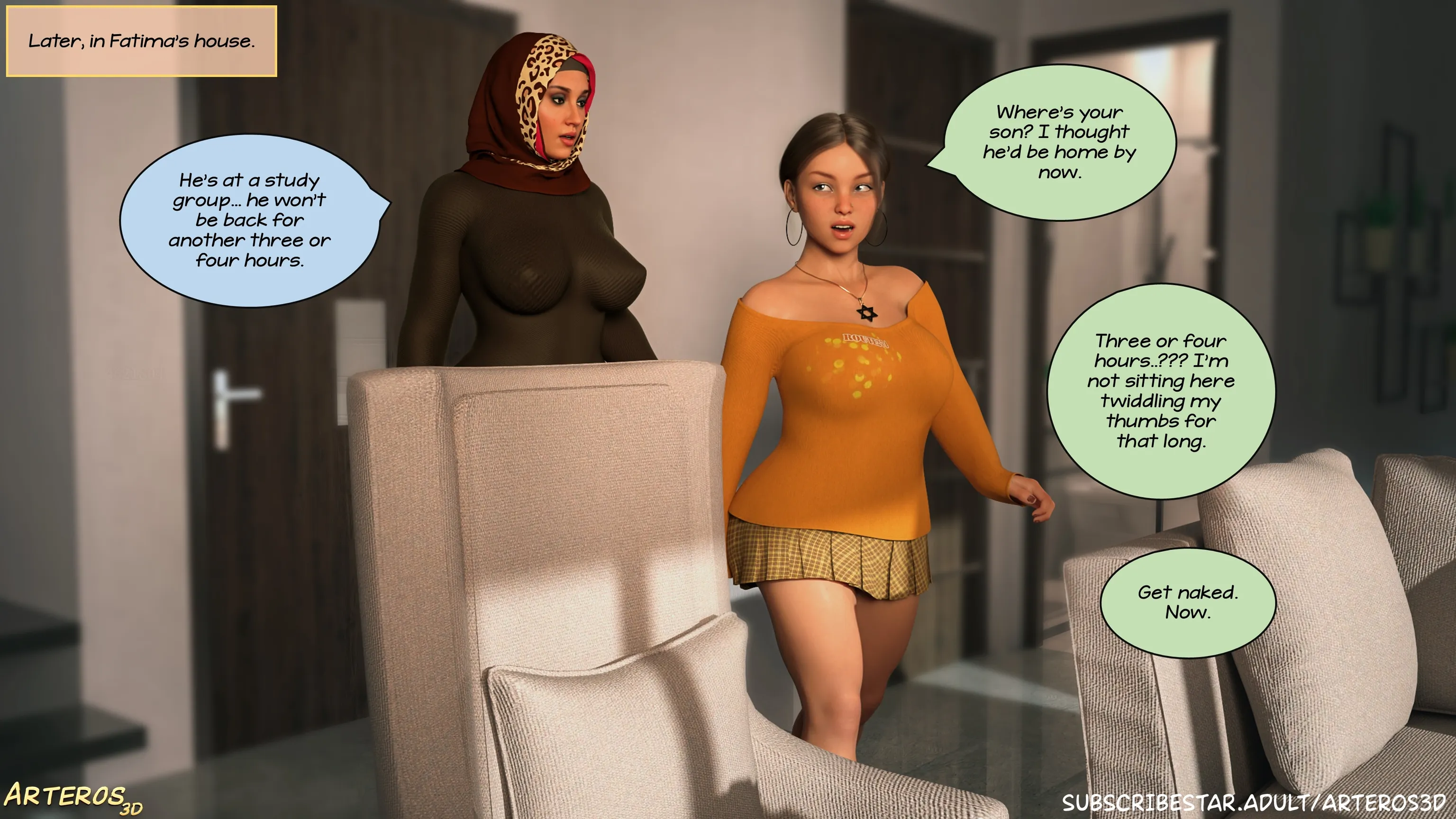 Unstoppable Lust [Arteros3D] - 1.3 . Unstoppable Lust - Chapter 1 Part 3 - Page 41