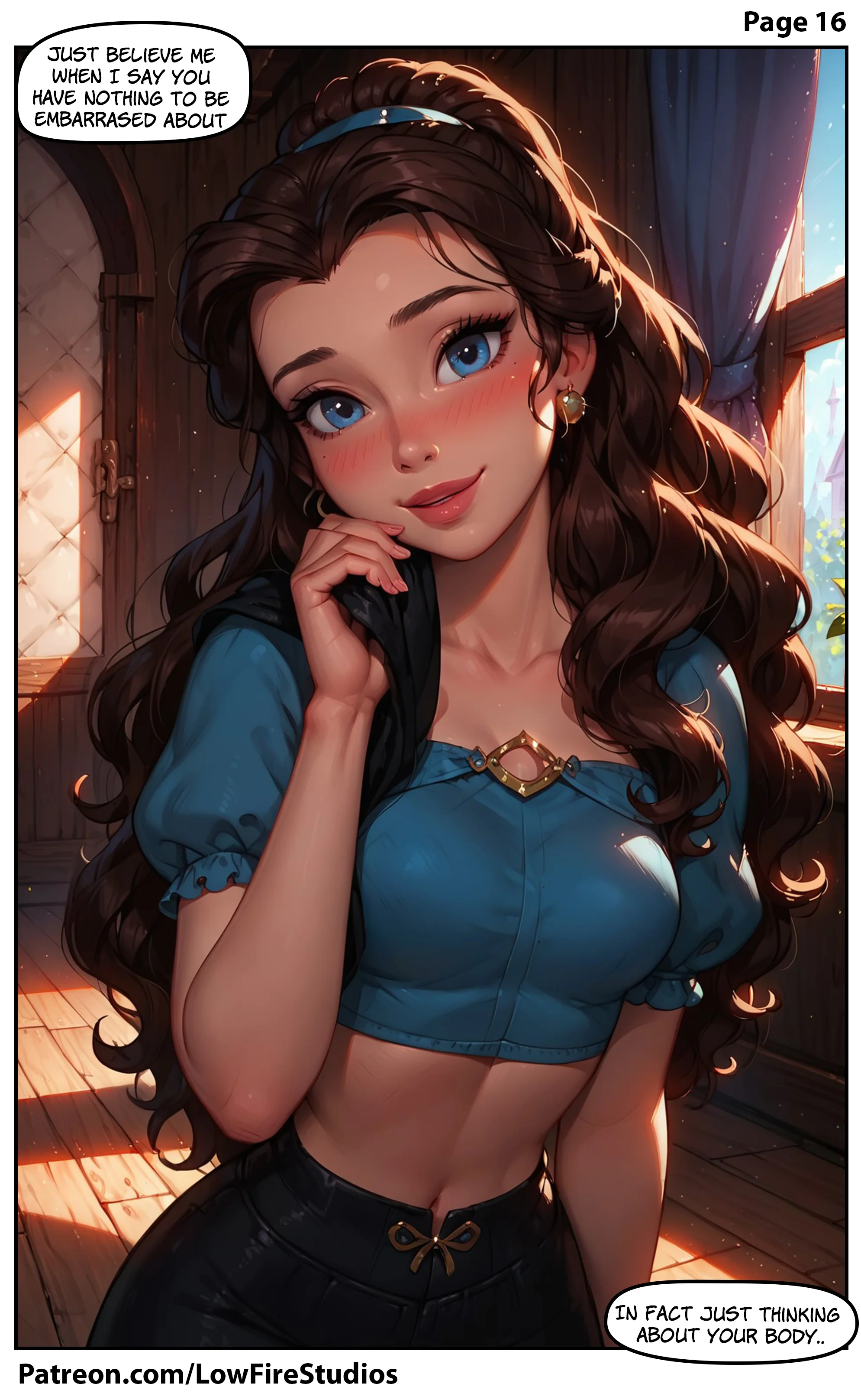 The Tinder MILF [LowFireStudios] - Belle's Sudden Soak - Page 17