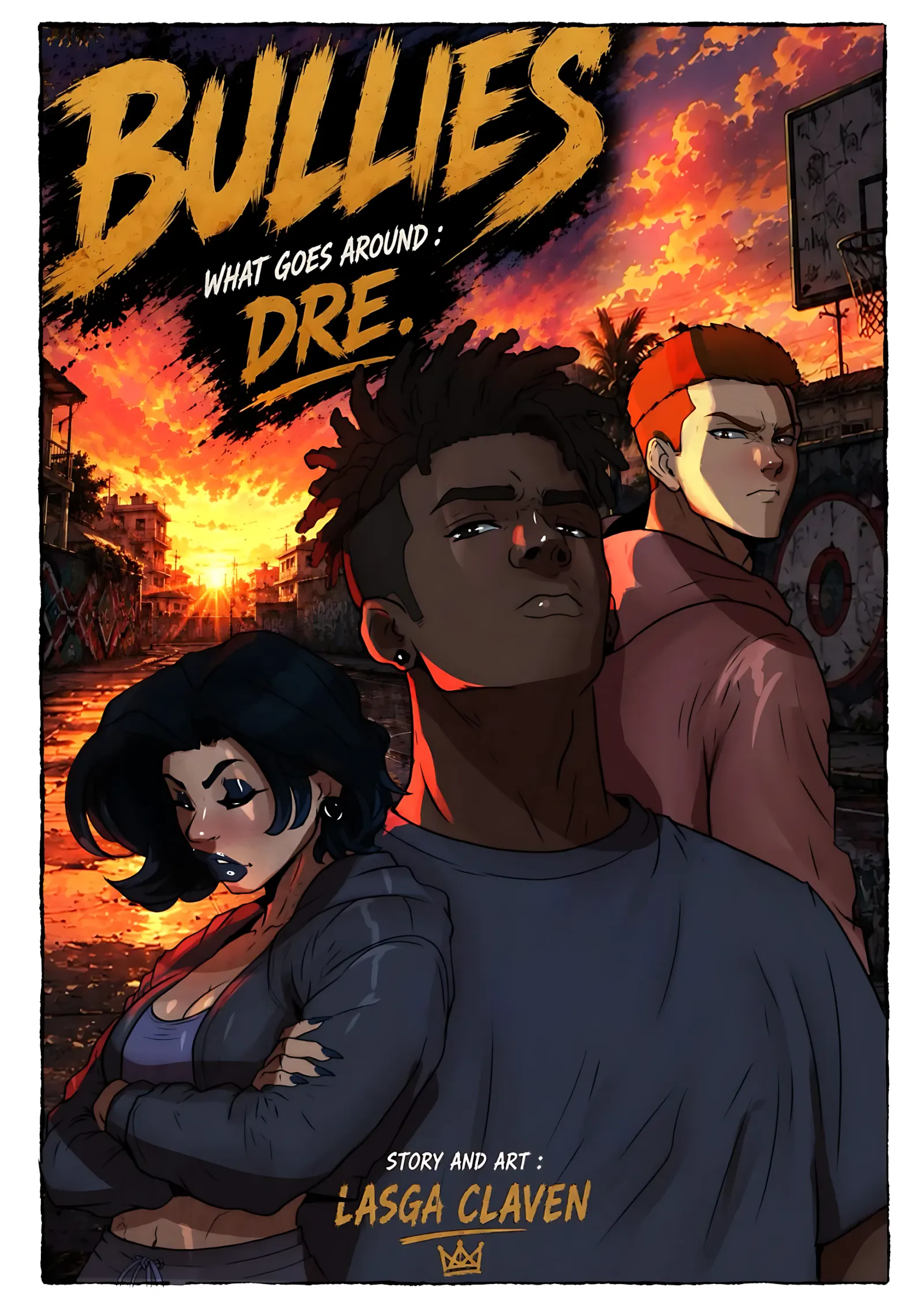 Bullies [Lasga Claven] - 6 . Bullies , What Goes Around DRE- Chapter 6 - Page 4