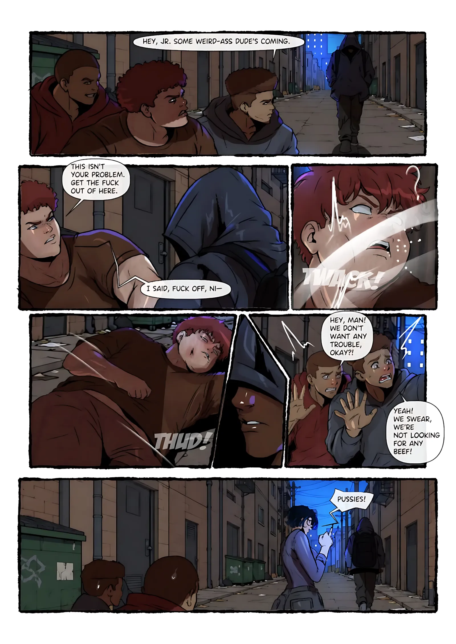 Bullies [Lasga Claven] - 6 . Bullies , What Goes Around DRE- Chapter 6 - Page 9
