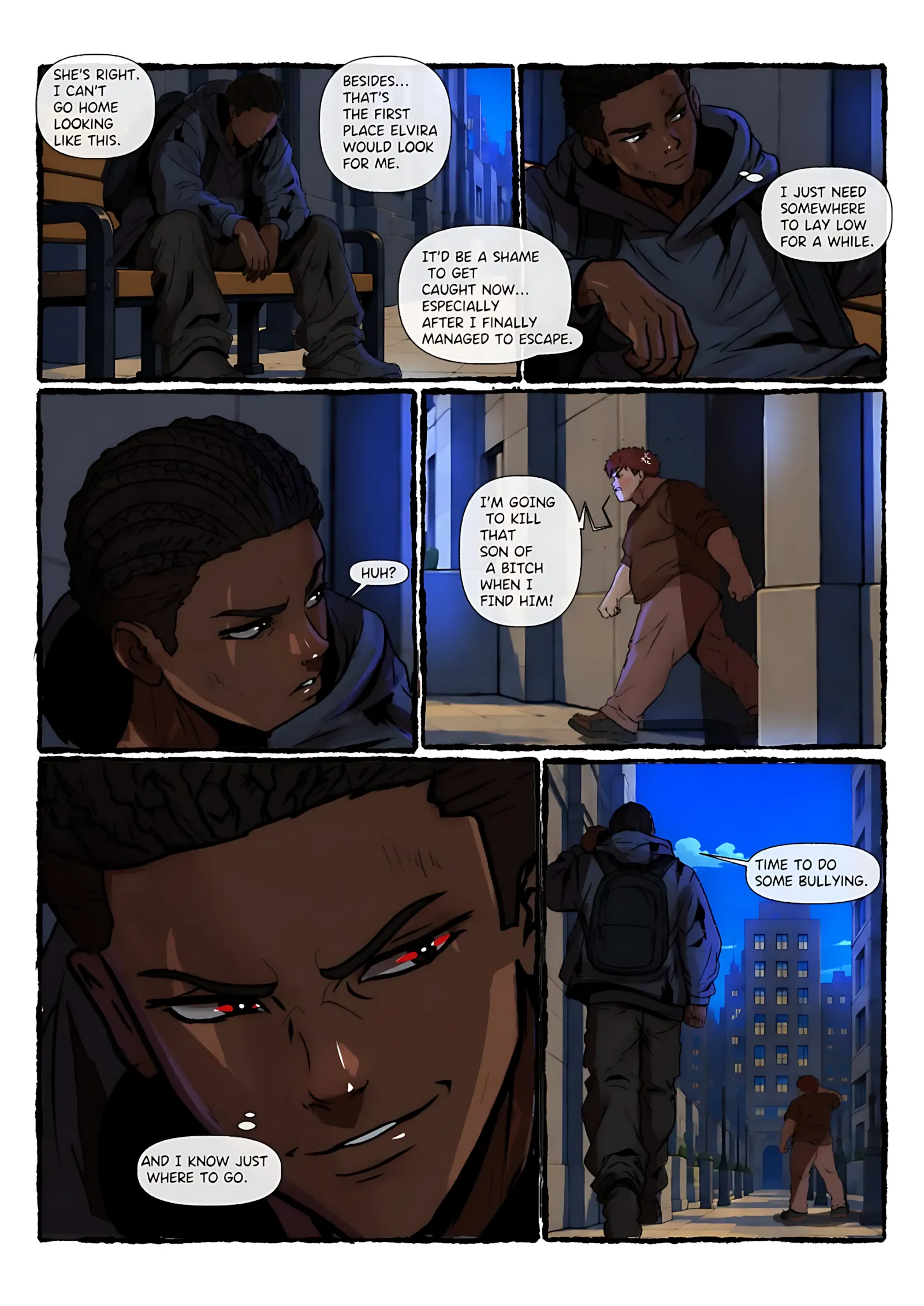 Bullies [Lasga Claven] - 6 . Bullies , What Goes Around DRE- Chapter 6 - Page 11