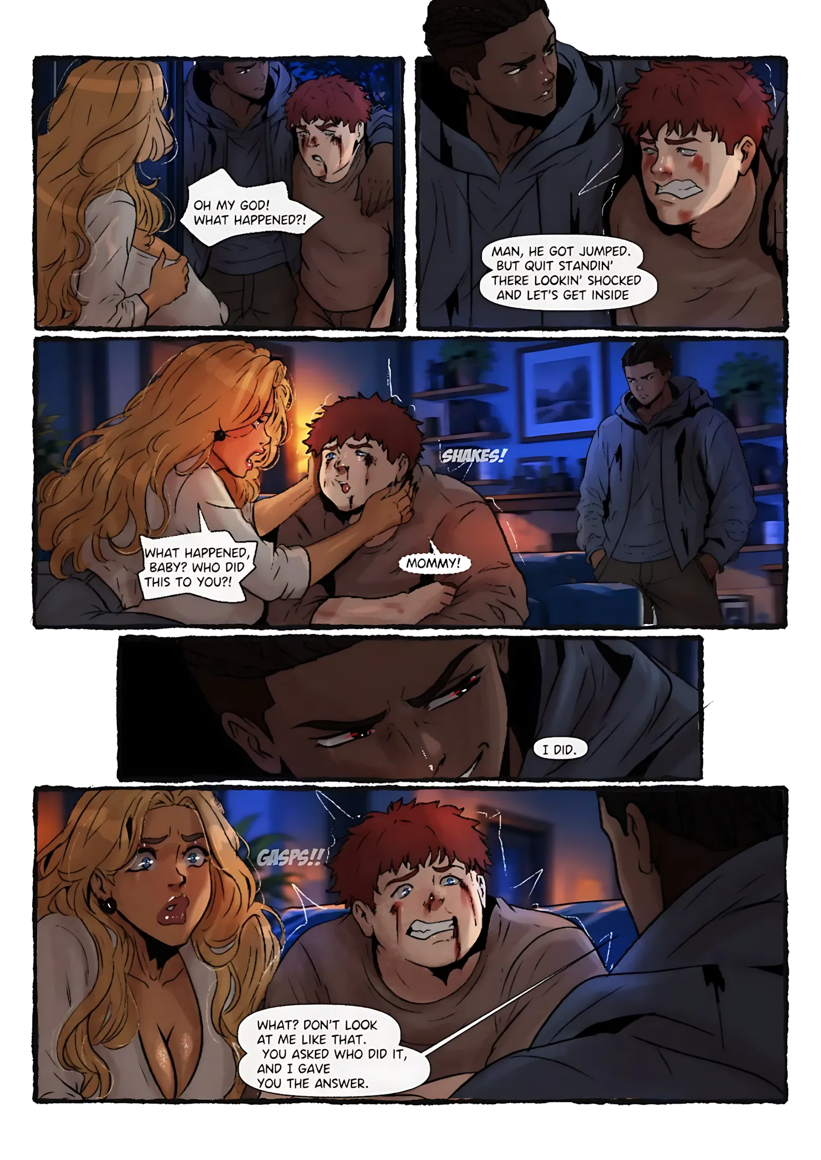 Bullies [Lasga Claven] - 6 . Bullies , What Goes Around DRE- Chapter 6 - Page 12