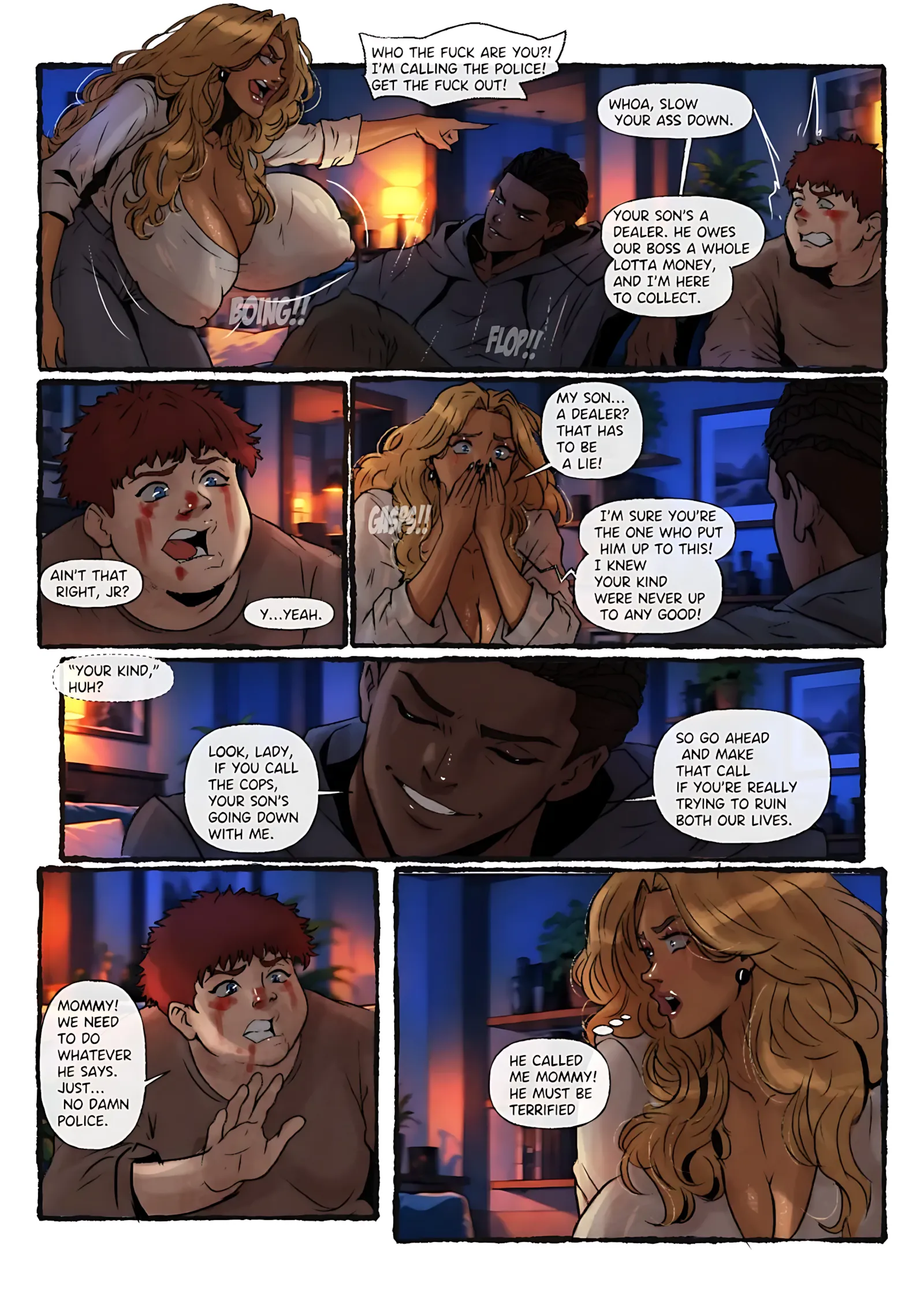 Bullies [Lasga Claven] - 6 . Bullies , What Goes Around DRE- Chapter 6 - Page 13