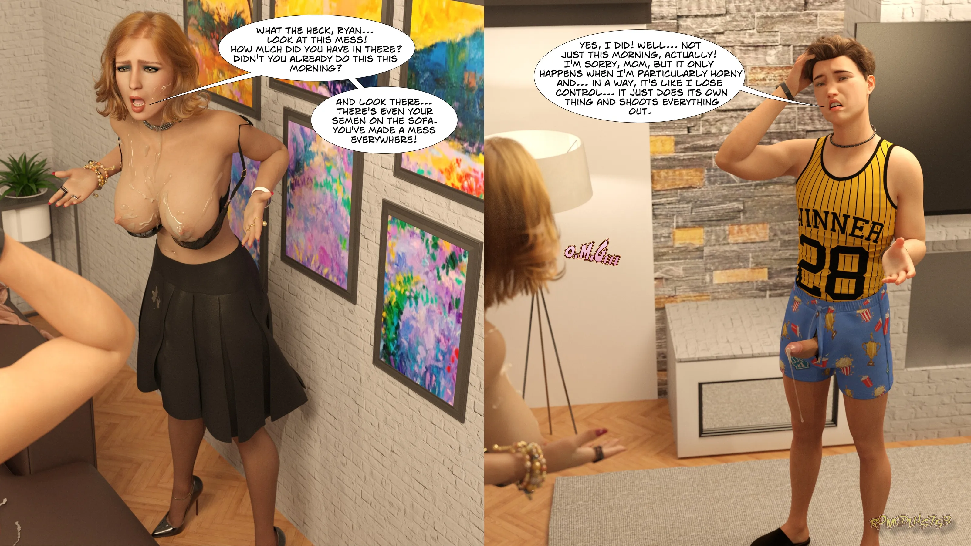 Mom’s unexpected solution - 1.2 . Mom's unexpected solution - Chapter 1 Part 2 [Rom@lus753] - Page 6